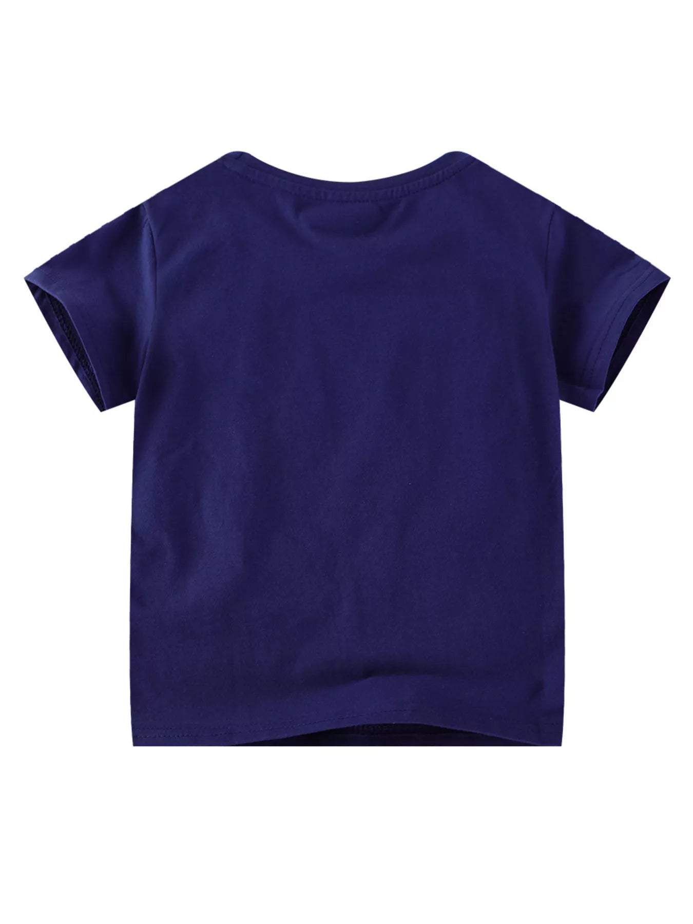 Children's Puppy Patch Round Neck T-Shirt - PBNJ FASHIONS