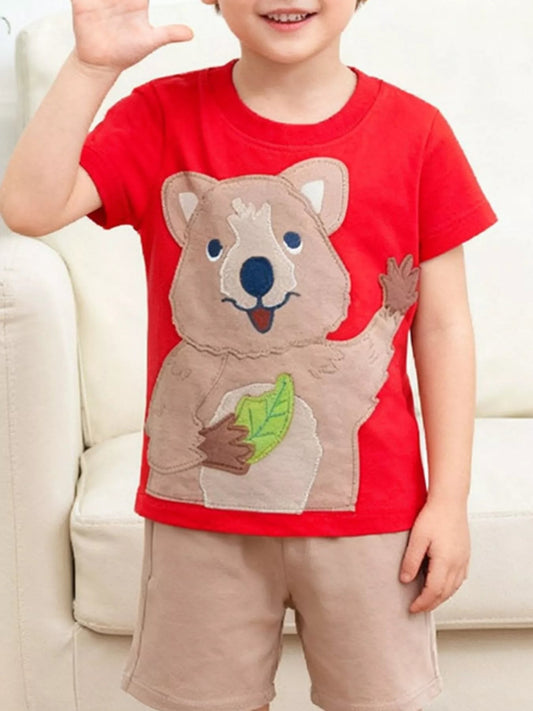 Children's Quokka Short Sleeve T-Shirt - PBNJ FASHIONS