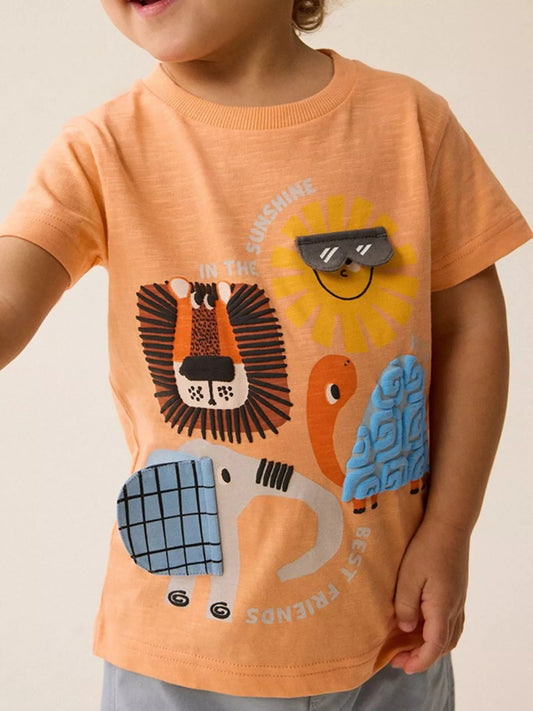 Children's Sunshine & Friends Graphic Tee - PBNJ FASHIONS