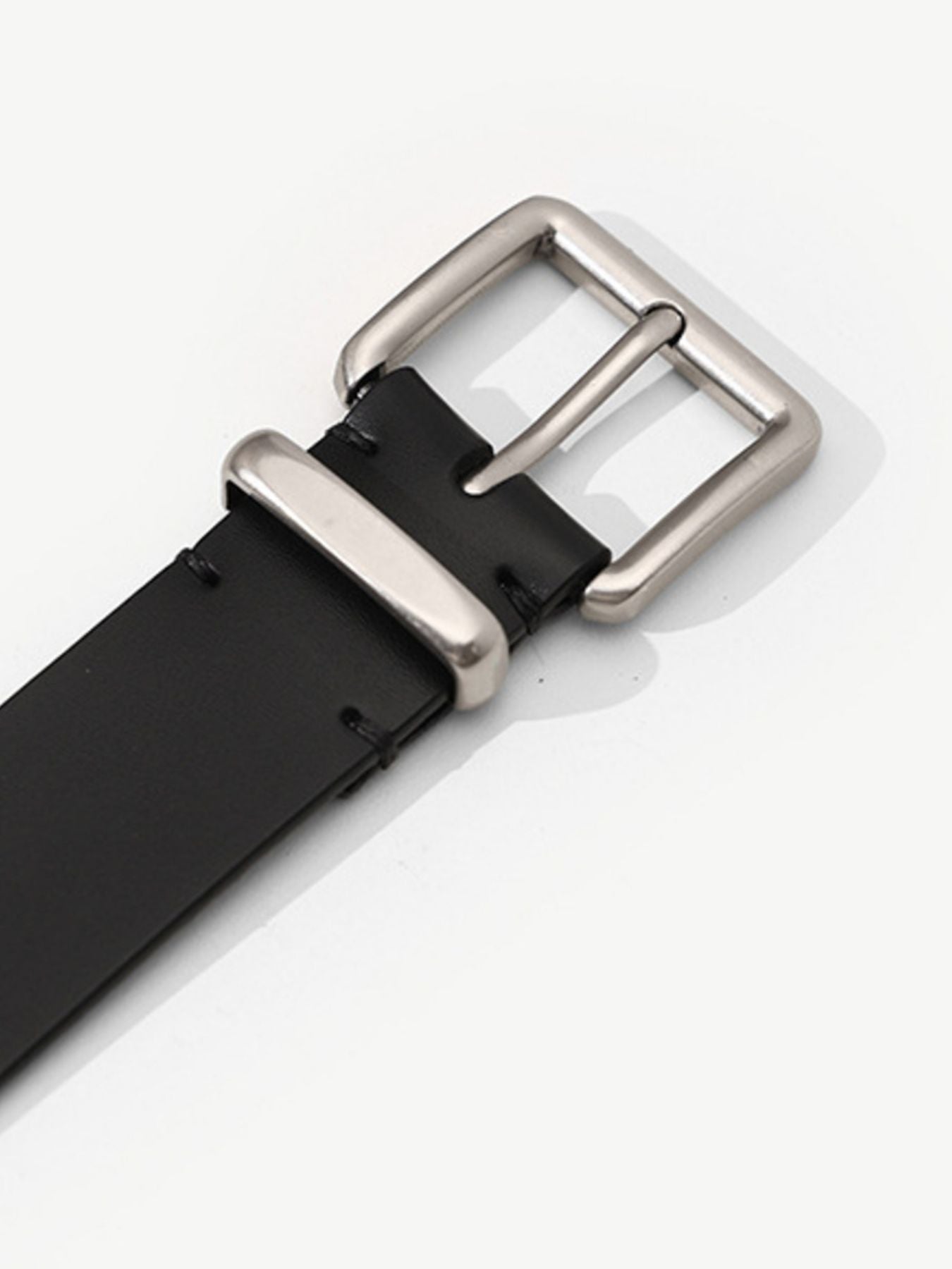 Classic Leather Belt with Buckle - PBNJ FASHIONS