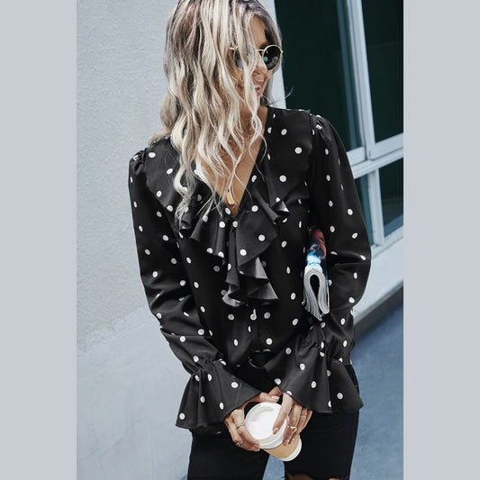 Polka Dot Top-0