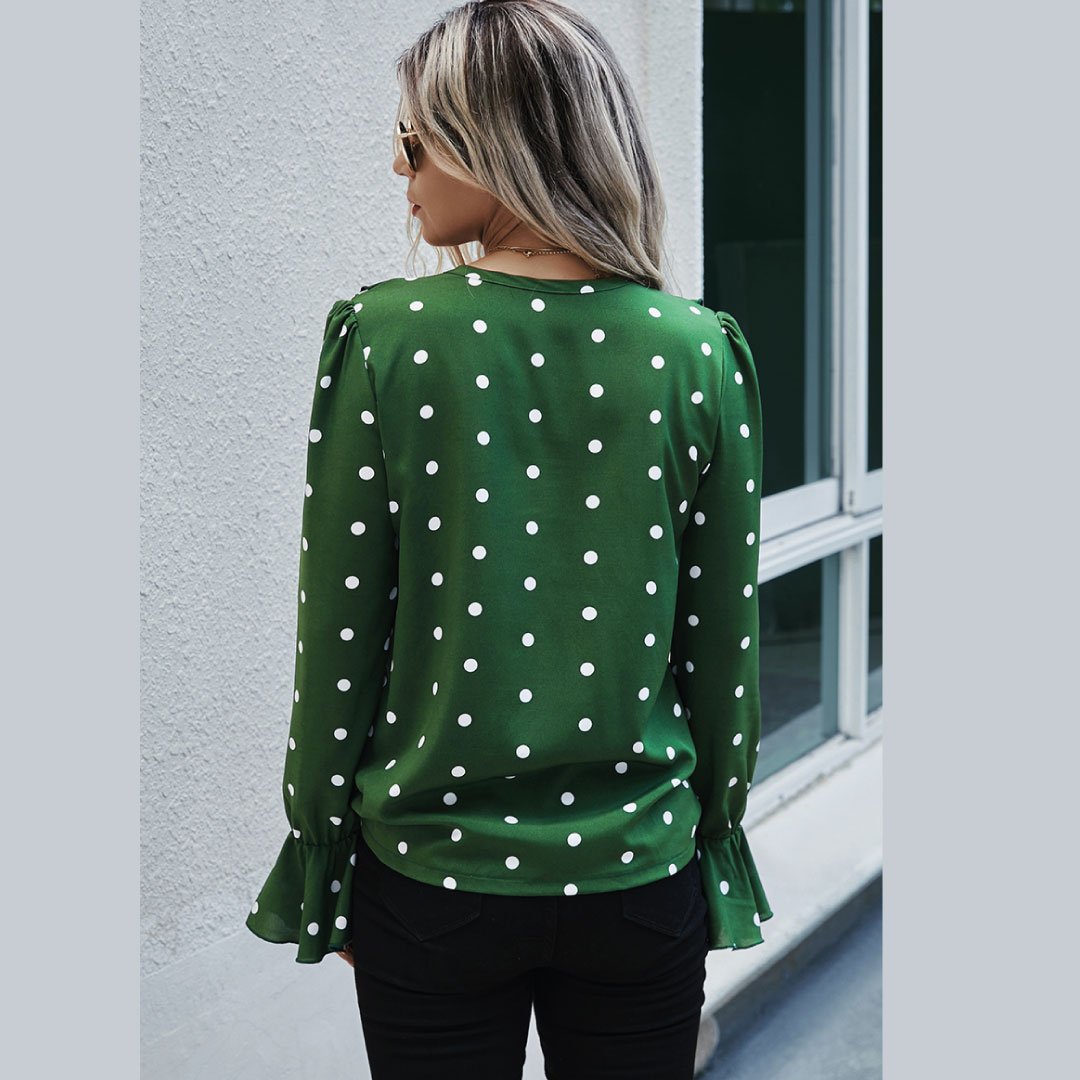Polka Dot Top-2