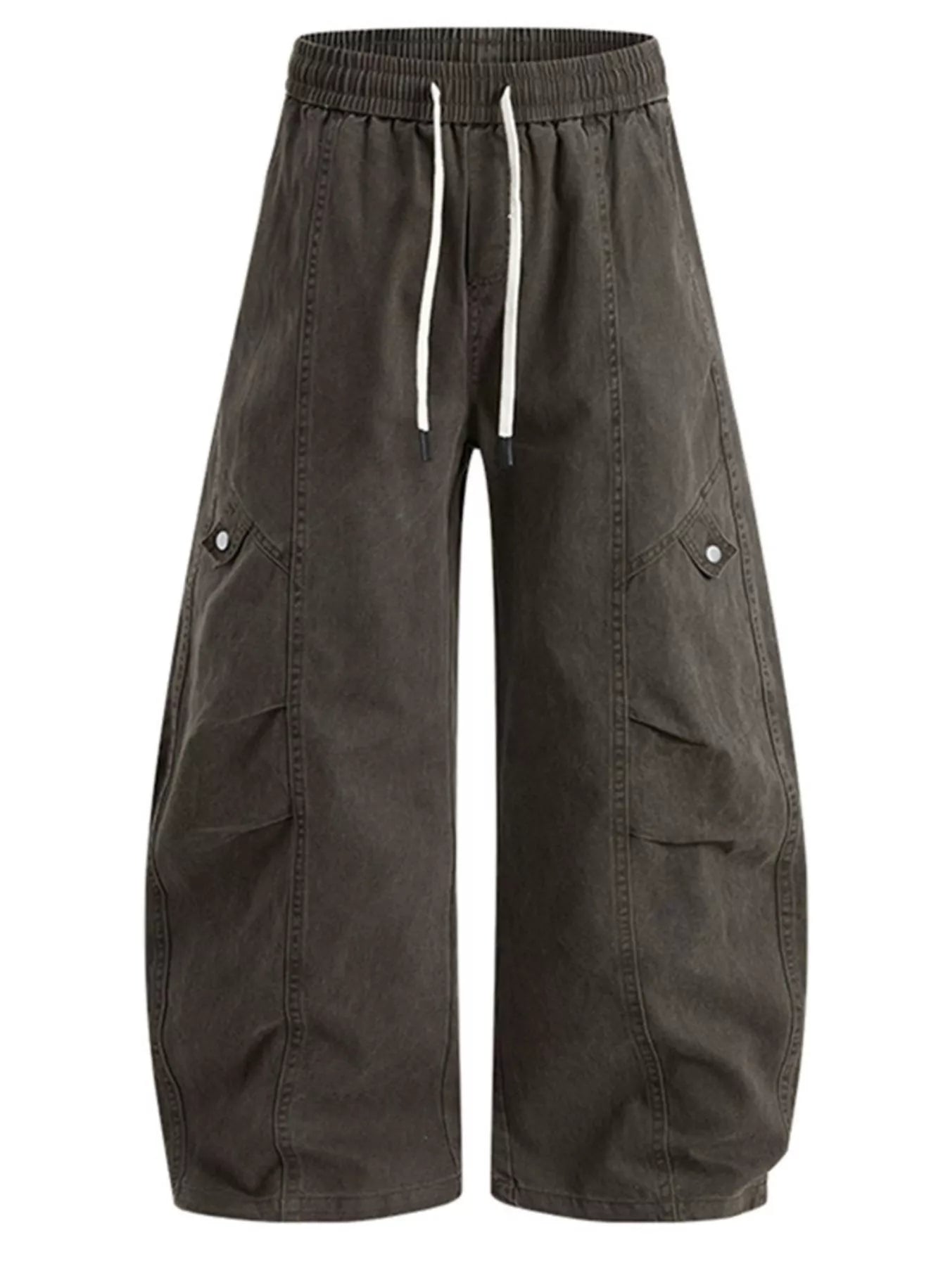 Men's Plus Size Wide - Leg Cargo Pants - PBNJ FASHIONS