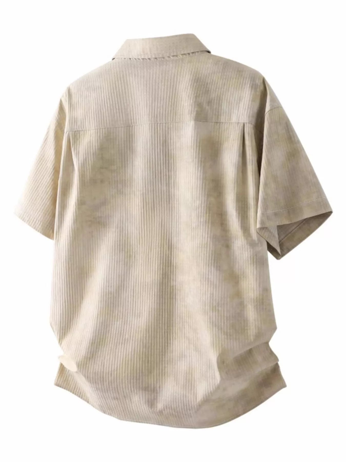 Men's Plus Size Casual Short Sleeve Shirt - PBNJ FASHIONS