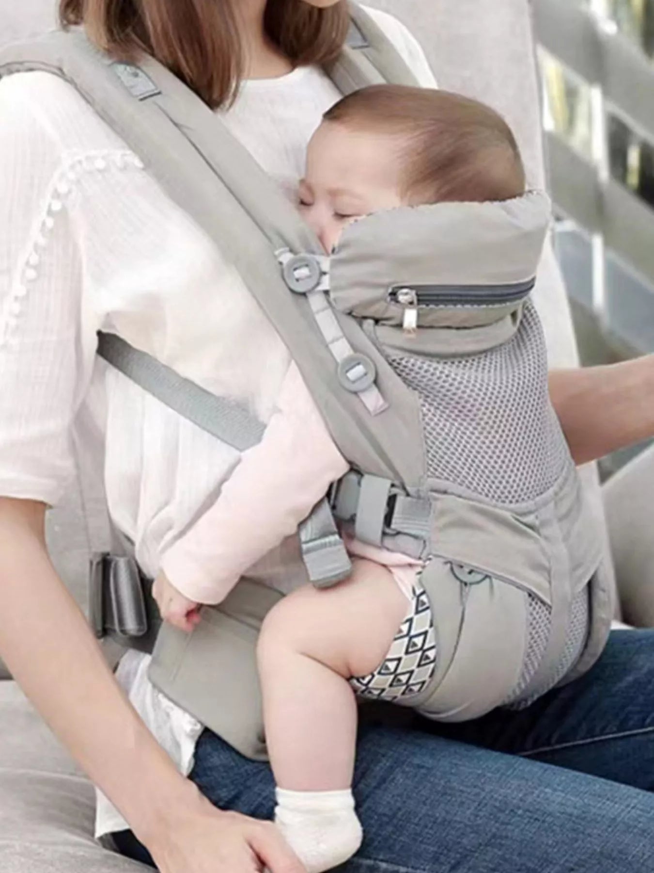 Ergonomic Breathable Baby Wrap - PBNJ FASHIONS