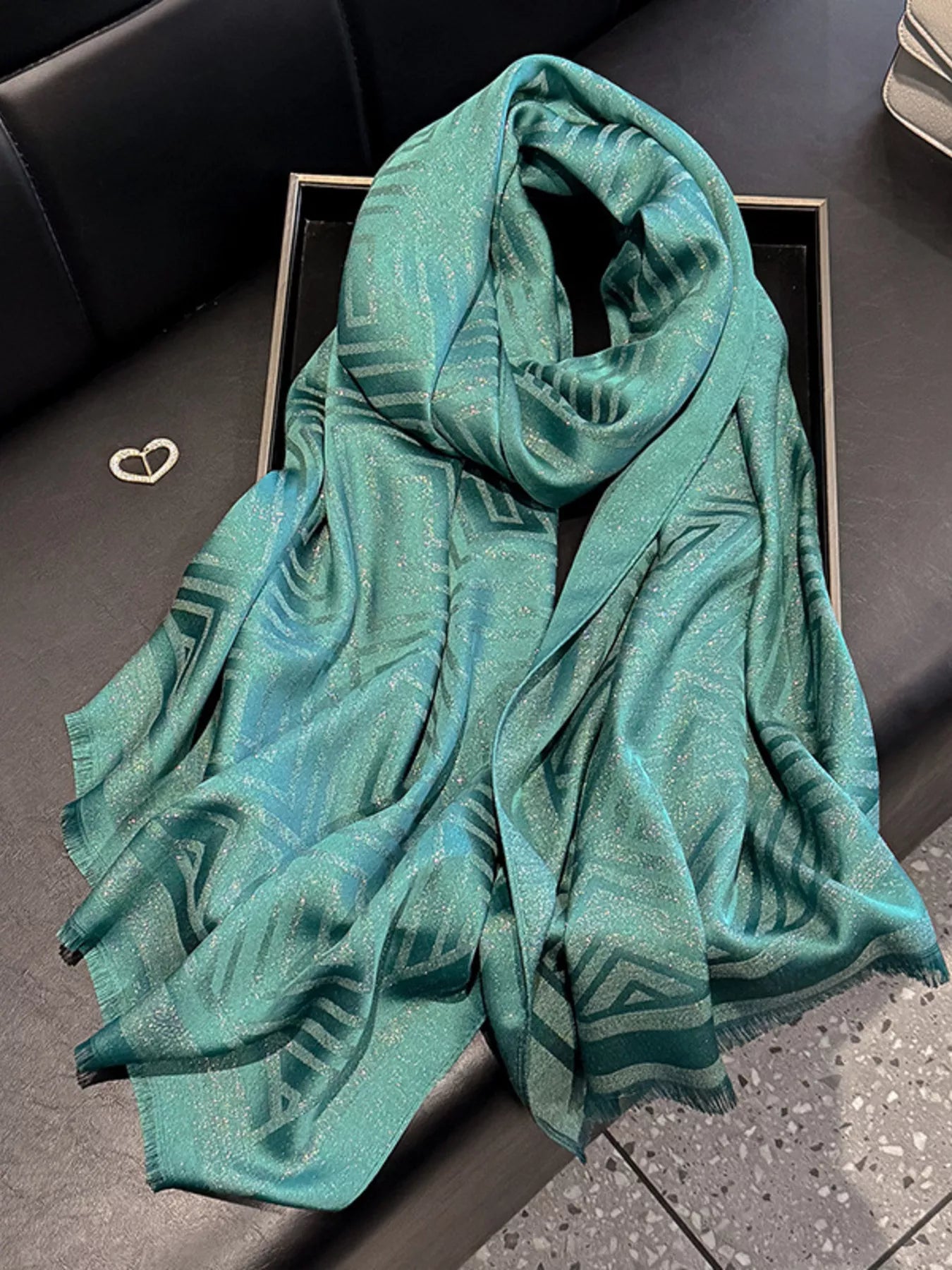 Raw Hem Lightweight Scarf - PBNJ FASHIONS
