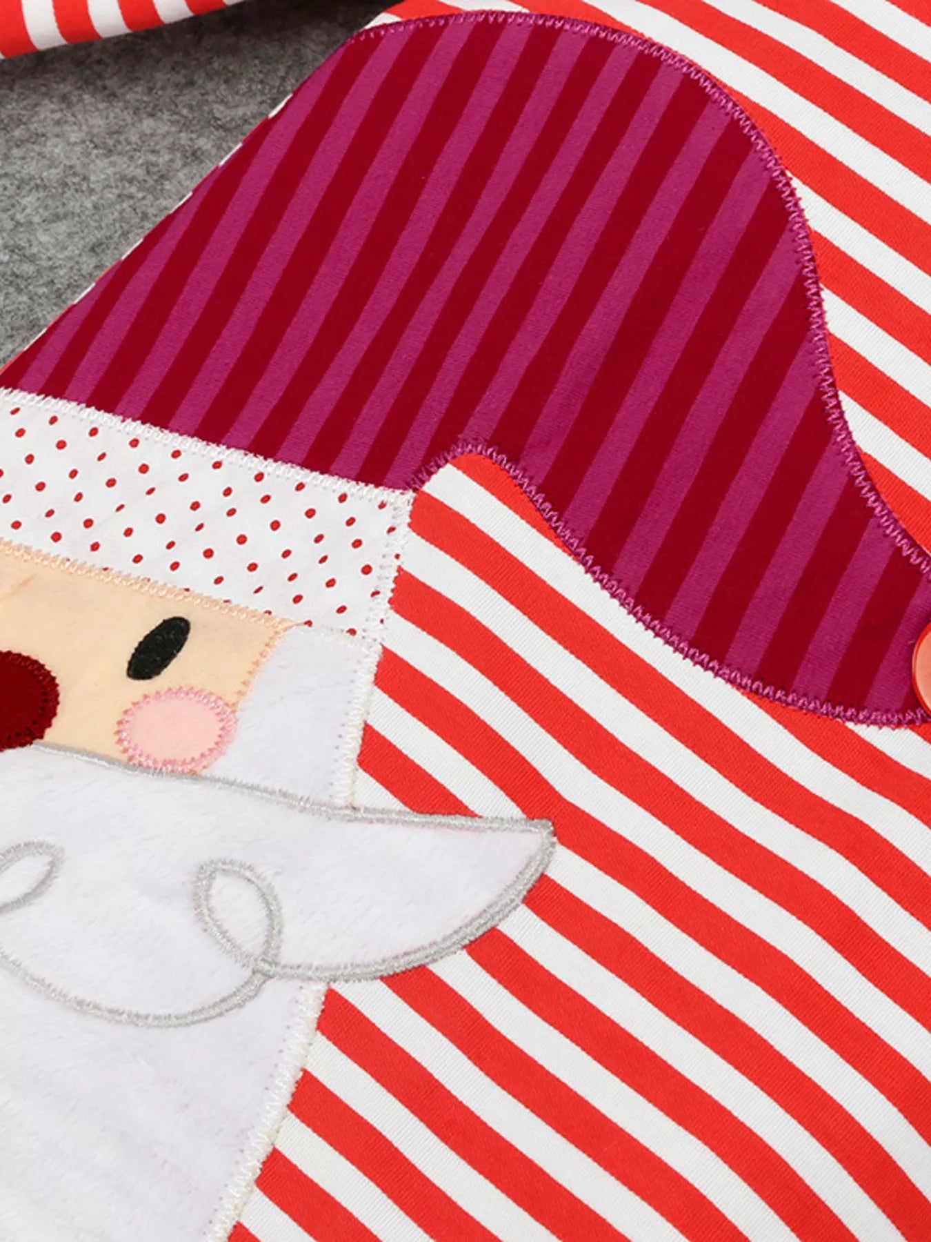 Children's Christmas Reindeer Striped Dress - PBNJ FASHIONS