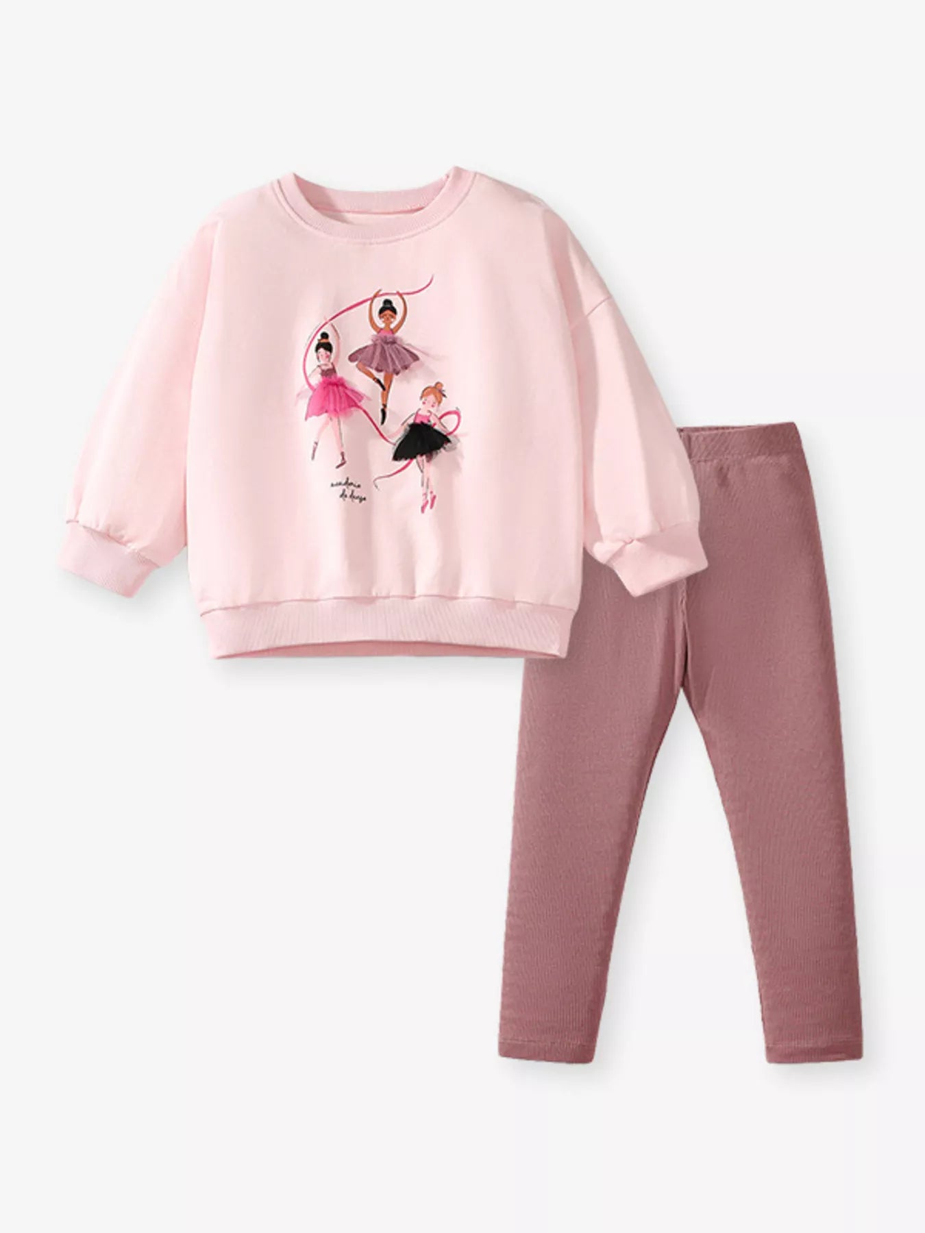 Children's Ballerina Sweatshirt & Leggings Set - PBNJ FASHIONS