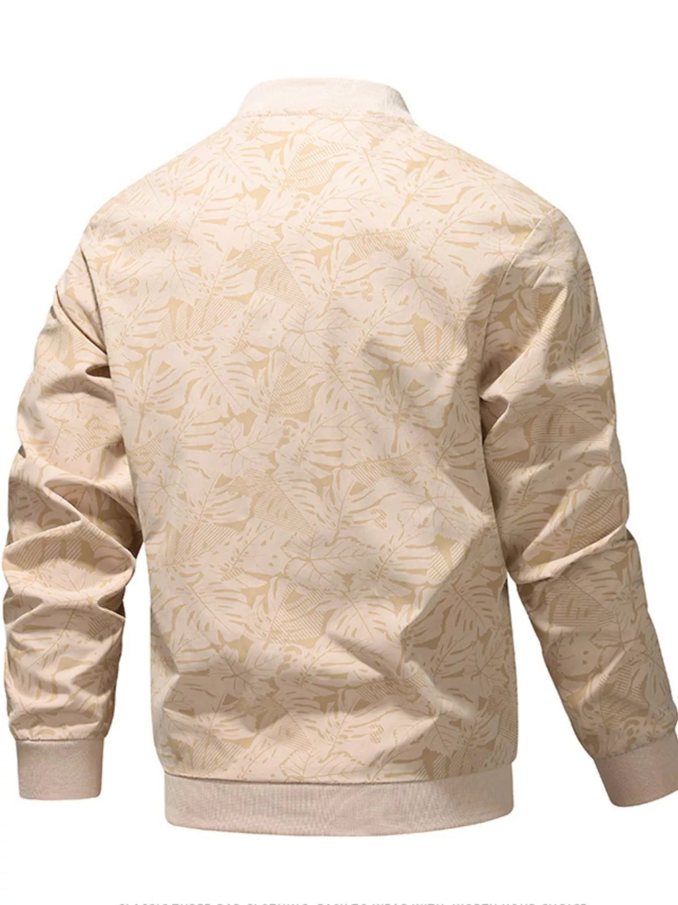 Men's Plus Size Zip Up Lightweight Bomber Jacket - PBNJ FASHIONS