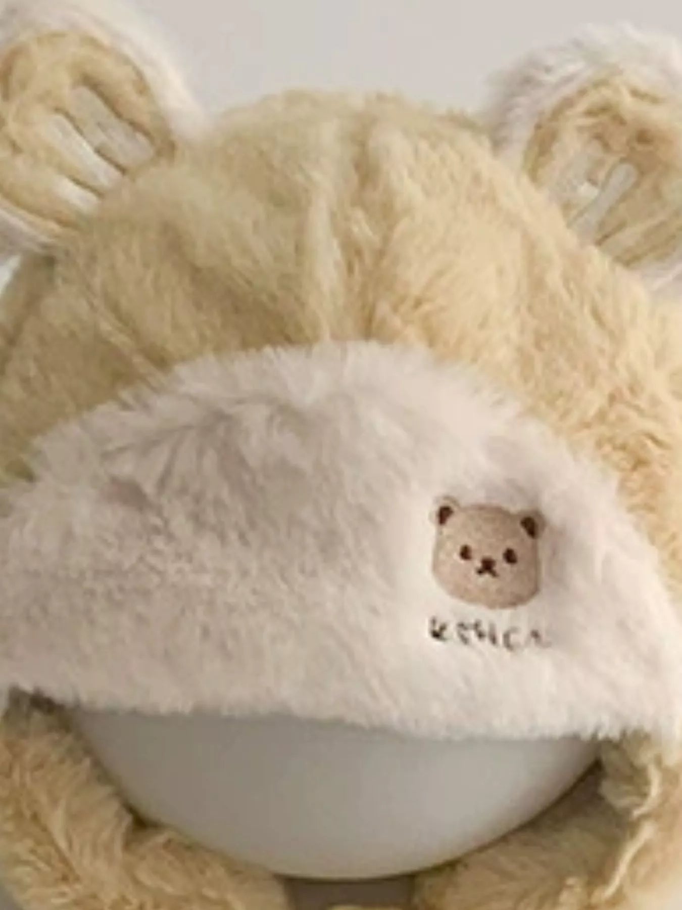 Children's Bear Ear Fluffy Hat - PBNJ FASHIONS