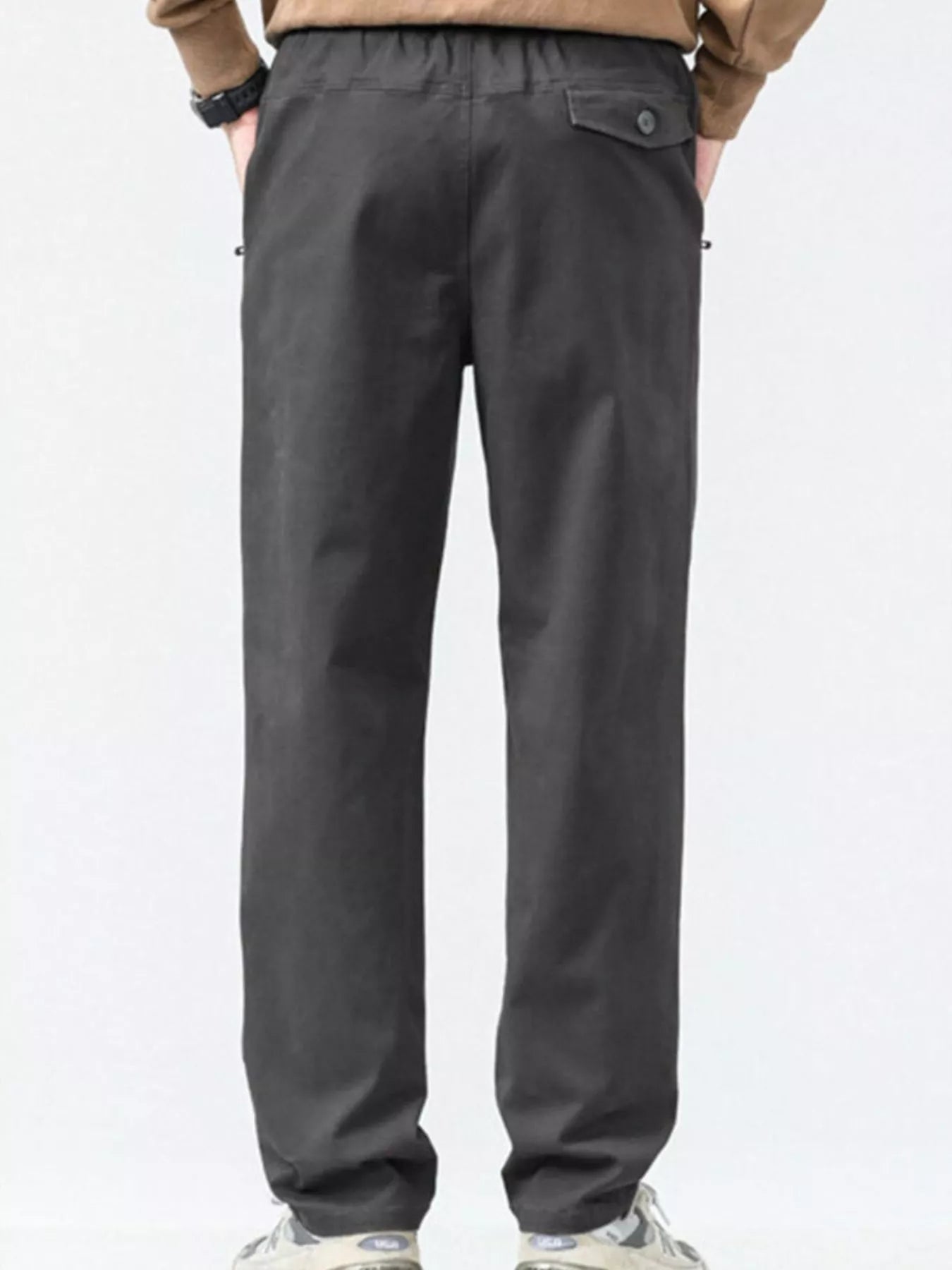 Men's Plus Size Casual Loose Fit Wide Leg Pants - PBNJ FASHIONS