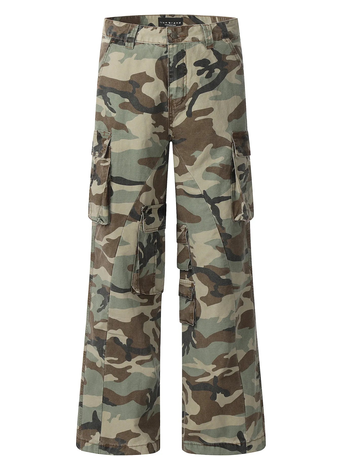 Men's Relaxed Fit Camo Cargo Pants - PBNJ FASHIONS
