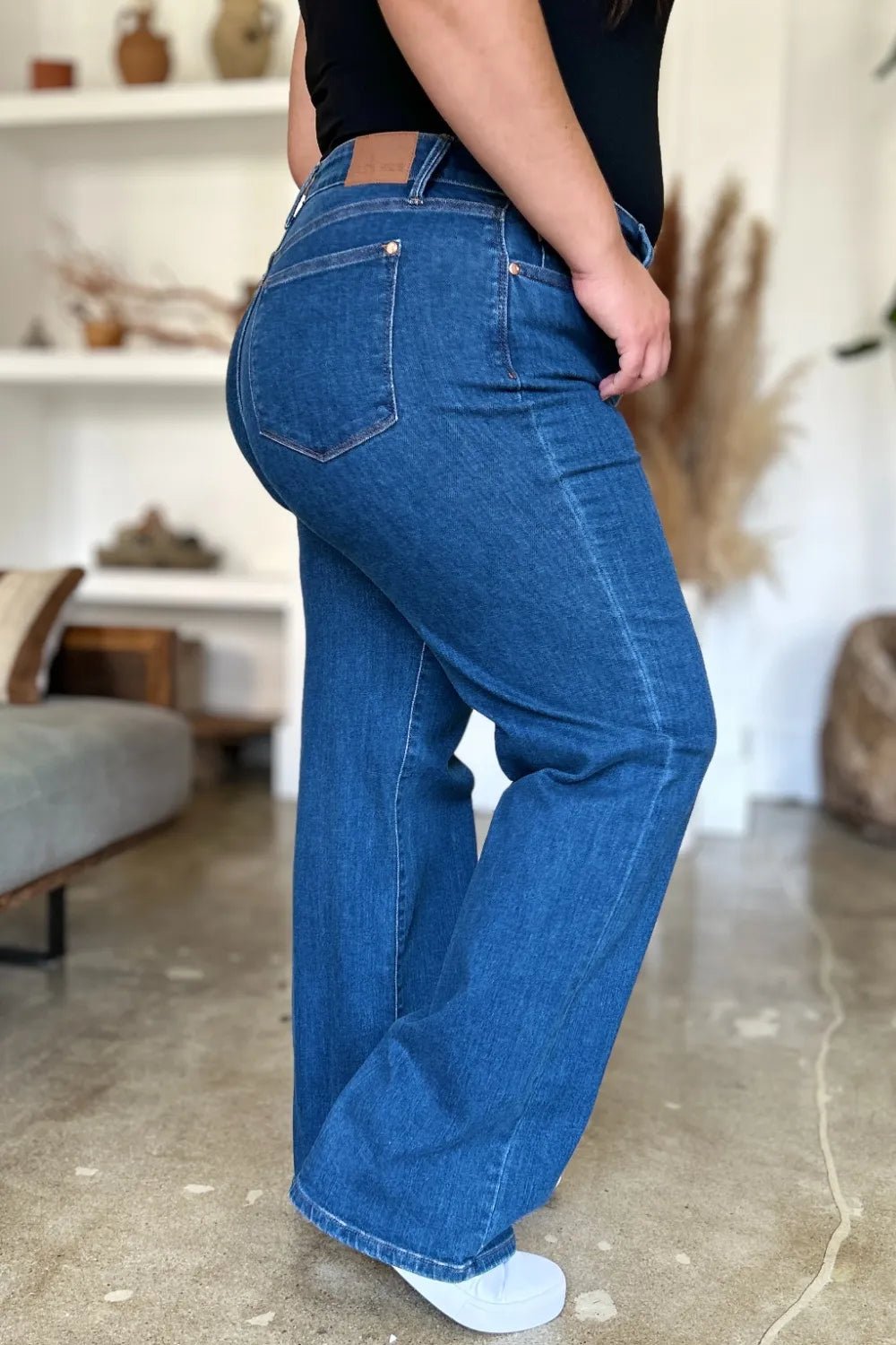 Judy Blue Full Size High Rise Straight Jeans - PBNJ FASHIONS