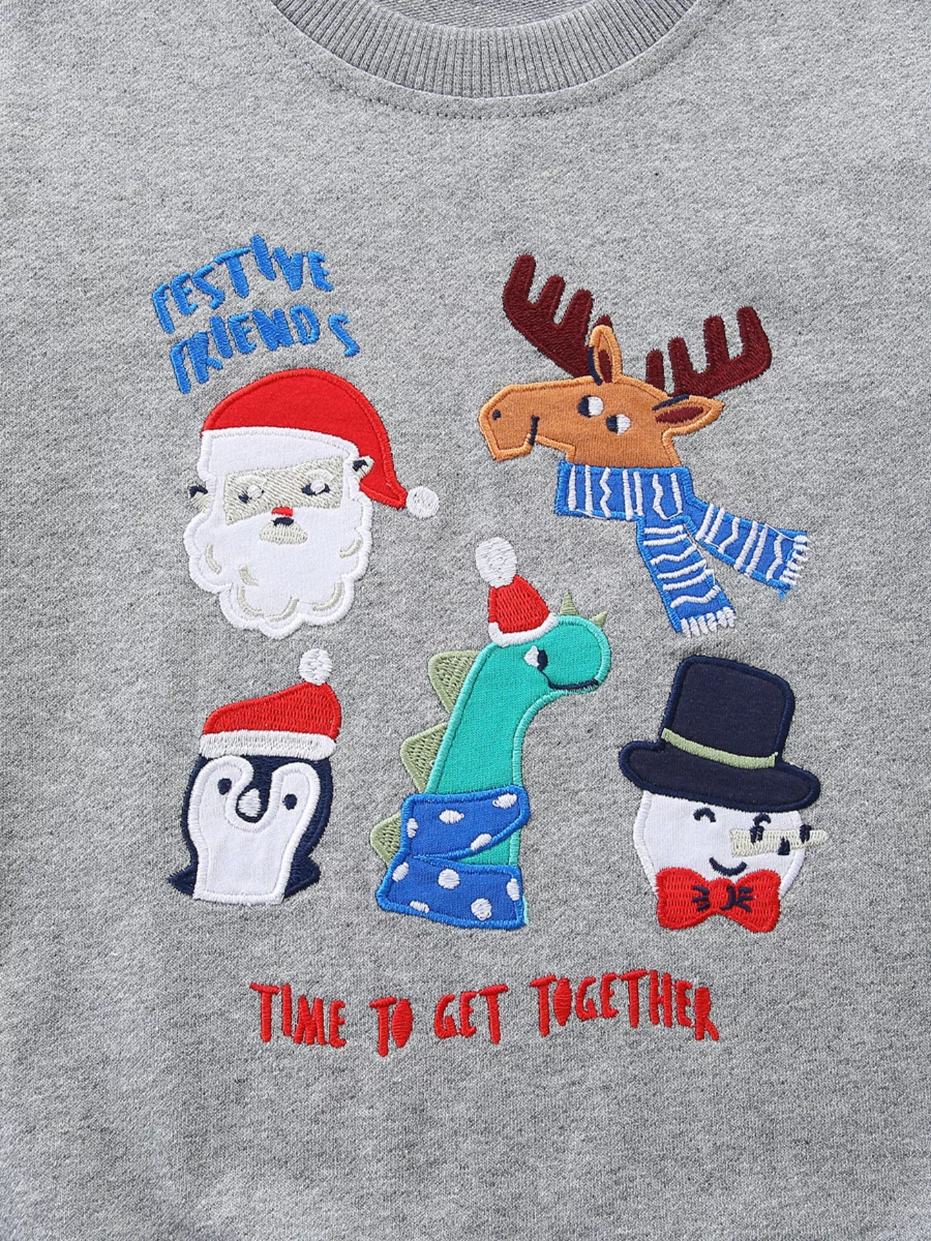 Children's Christmas Crew Neck Sweatshirt - PBNJ FASHIONS