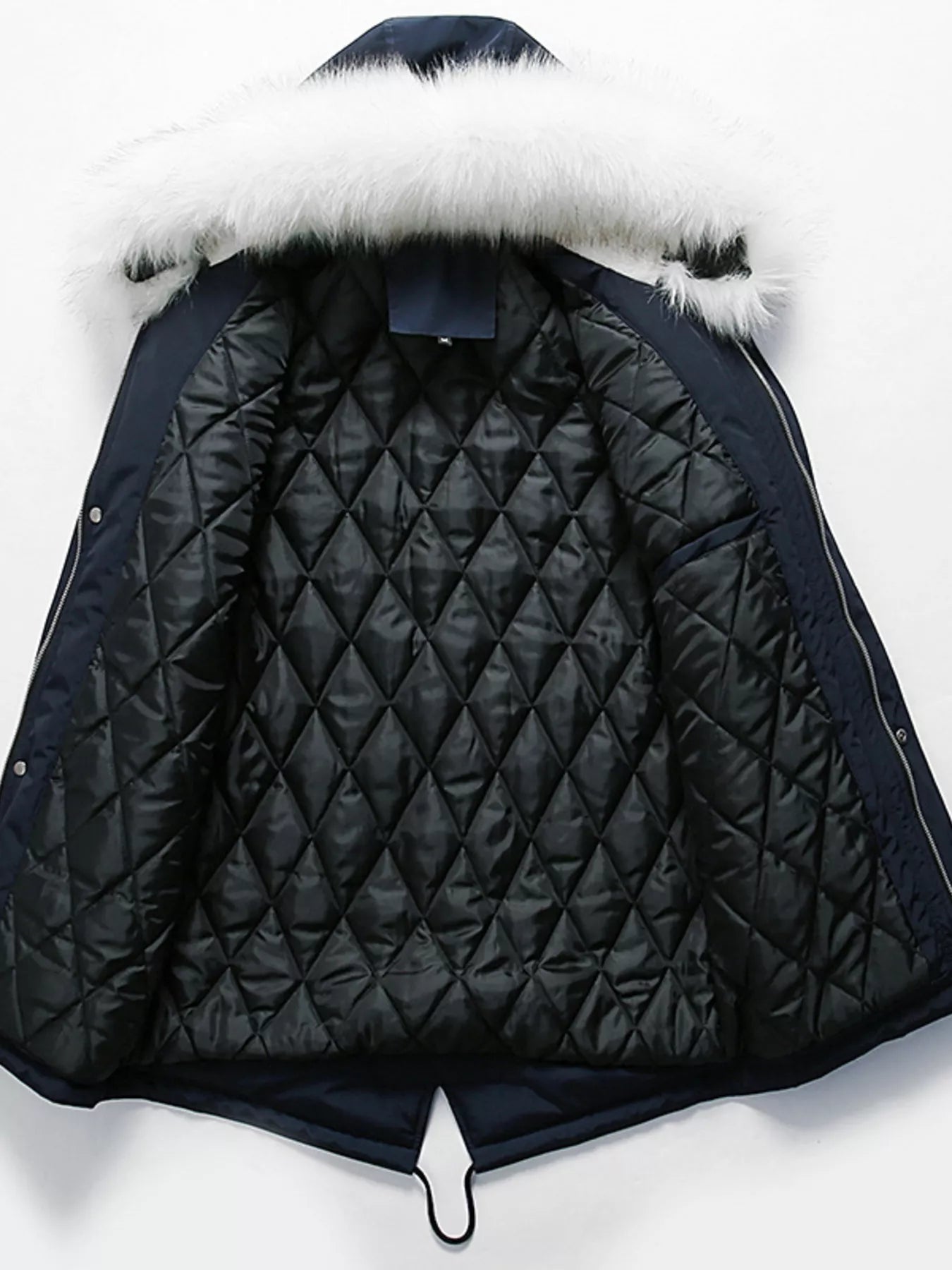 Men's Plus Size Fur Hooded Winter Parka Jacket - PBNJ FASHIONS