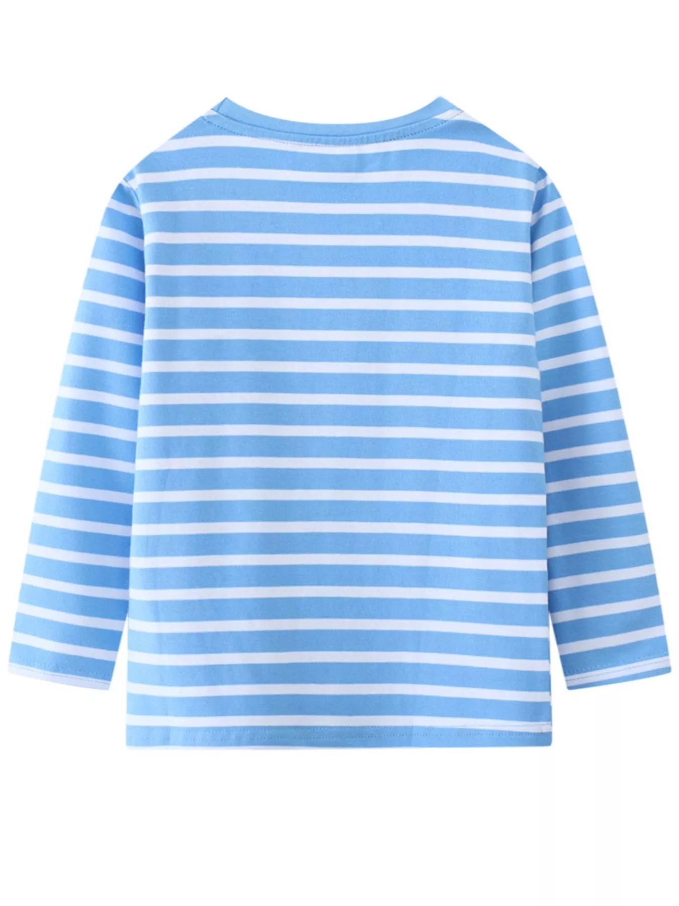 Children's Dinosaur Striped Long Sleeve T-Shirt - PBNJ FASHIONS