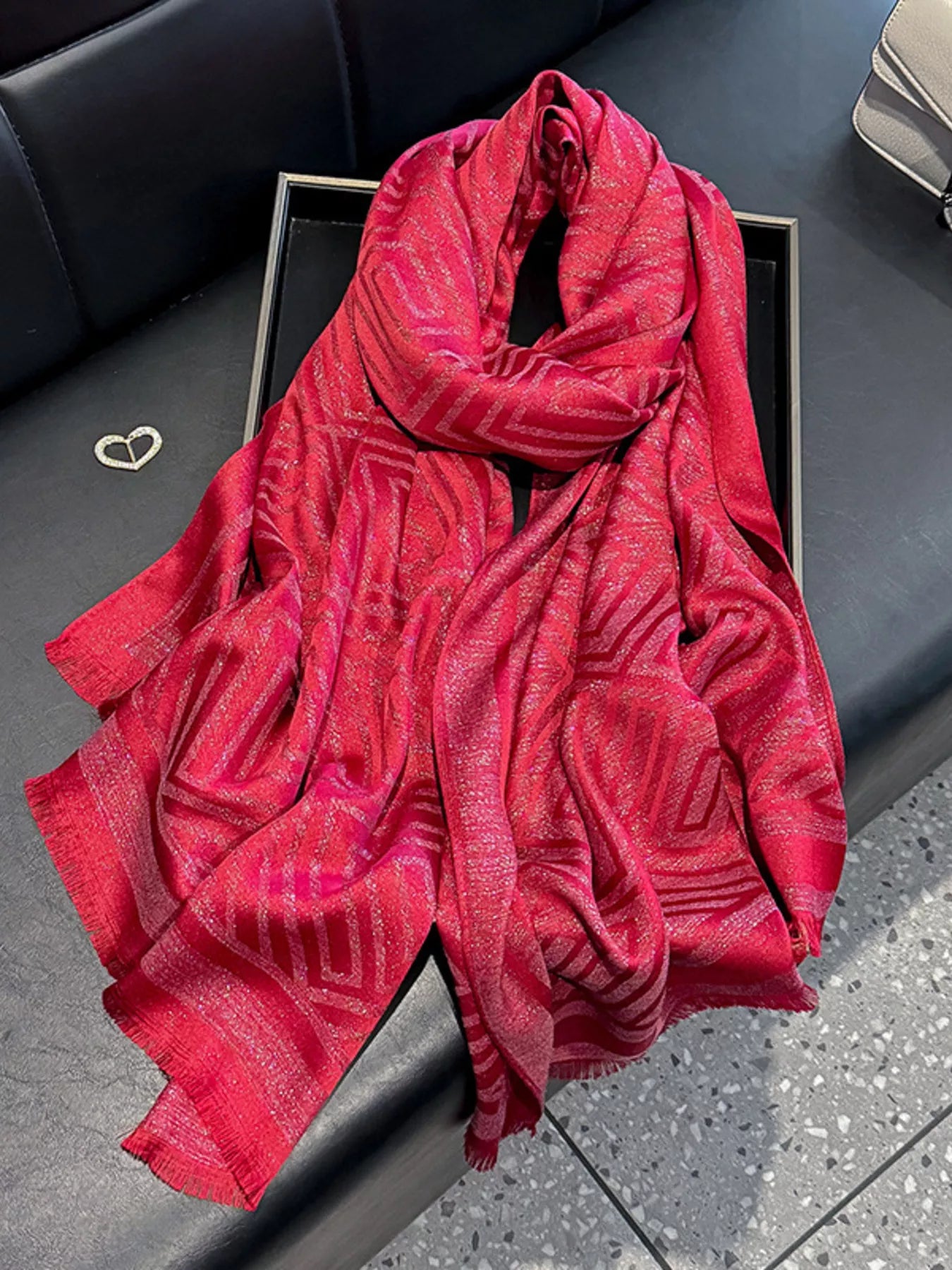 Raw Hem Lightweight Scarf - PBNJ FASHIONS
