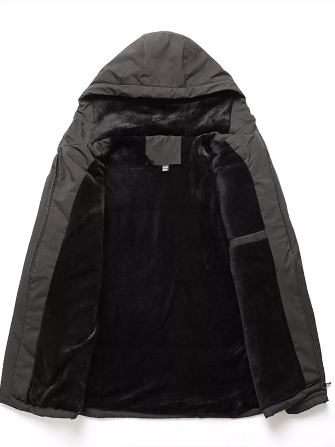 Men's Plus Size Winter Warm Hooded Parka Jacket - PBNJ FASHIONS