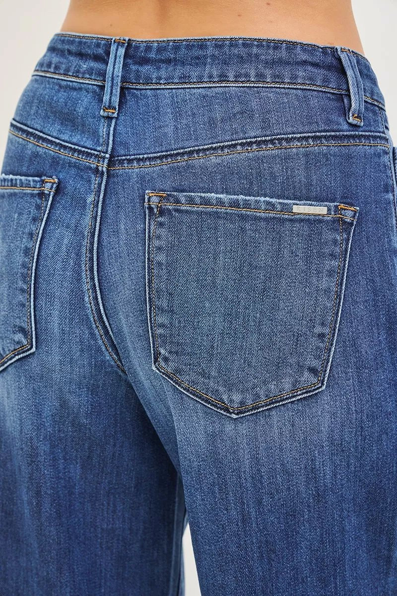 RISEN Slouchy Baggy Jeans with Pockets - PBNJ FASHIONS