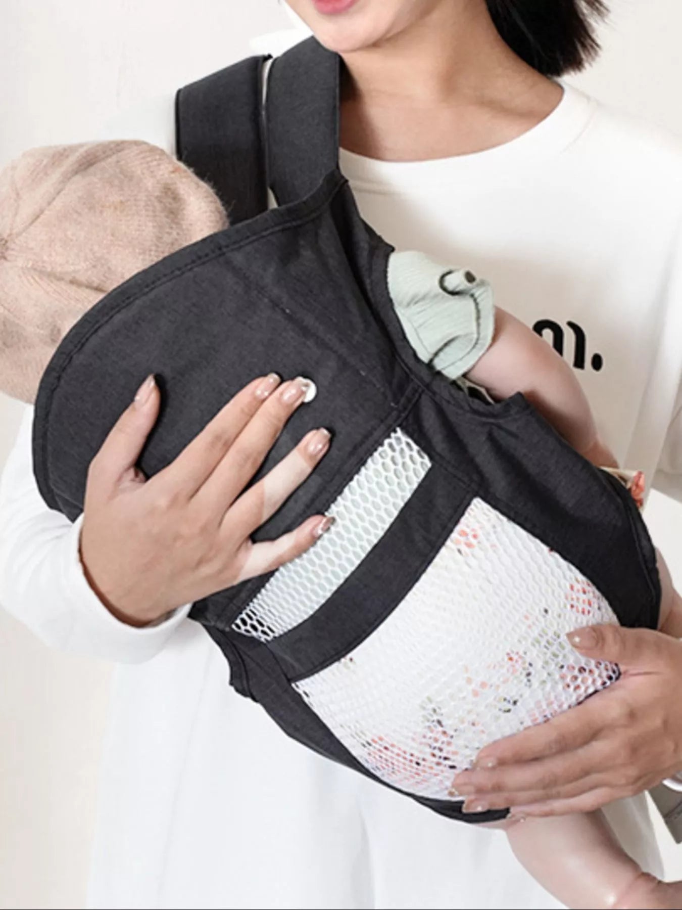 Ergonomic Hands - Free Baby Wrap - PBNJ FASHIONS