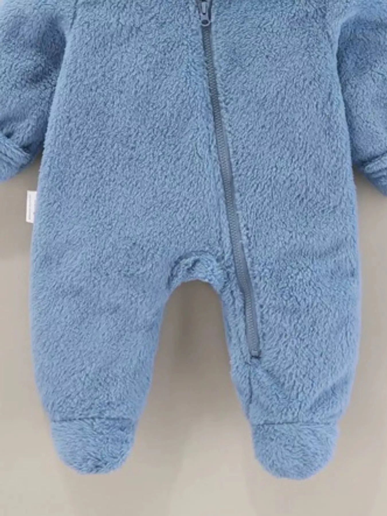 Children's Cozy Bear Hooded Fleece One - Piece - PBNJ FASHIONS
