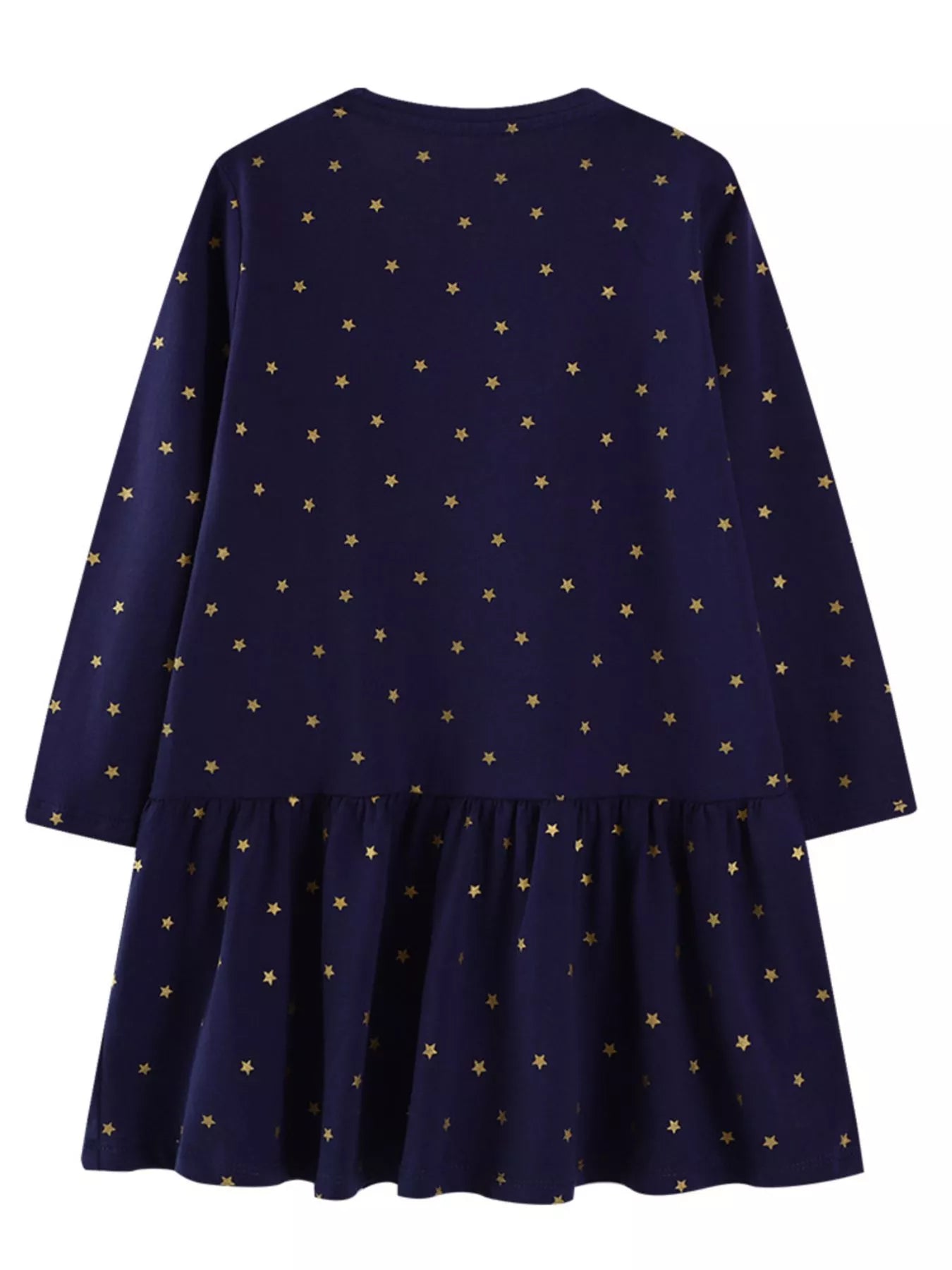 Children's Embroidered Unicorn Long Sleeve Dress - PBNJ FASHIONS