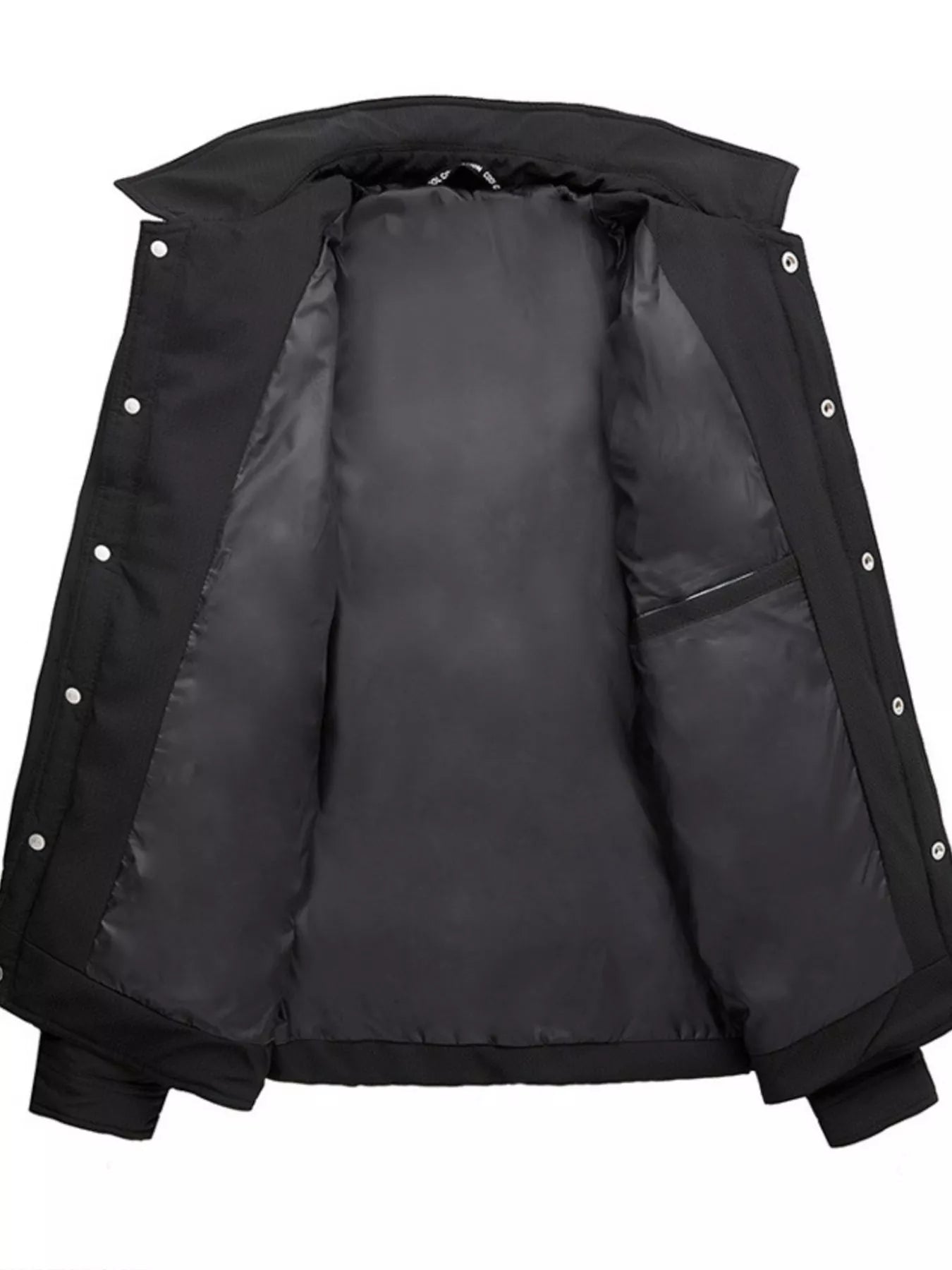 Men's Plus Size Snap - Down Padded Winter Coat - PBNJ FASHIONS