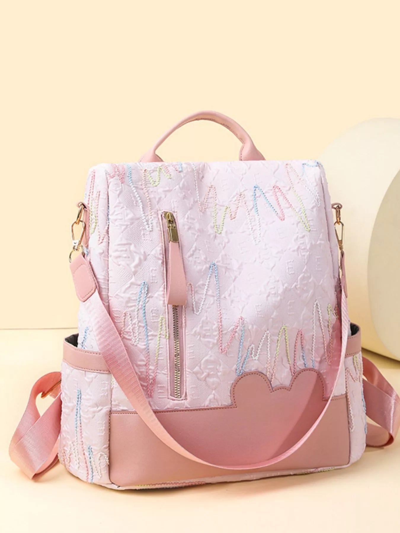 Adjustable Strap Backpack Bag - PBNJ FASHIONS