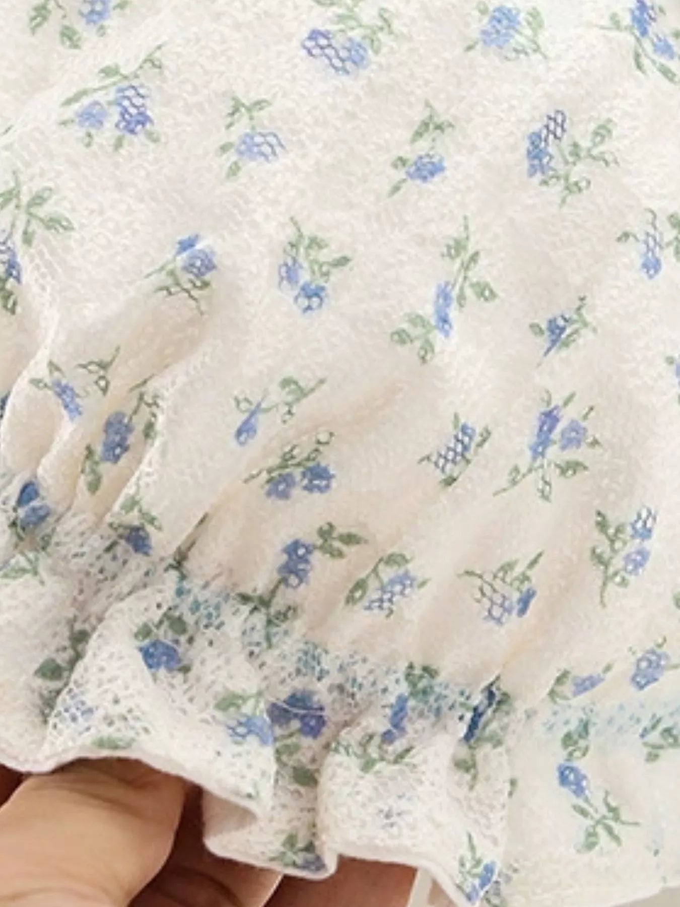 Children's Floral Print Bunny Ear Hat - PBNJ FASHIONS