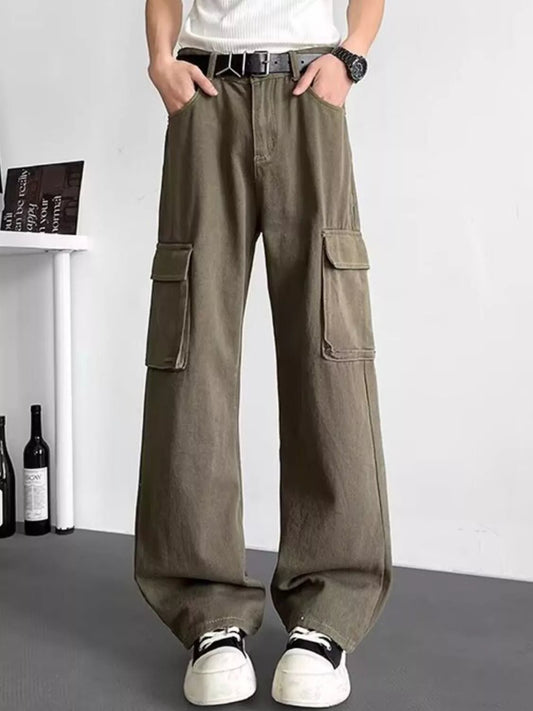 Men's Plus Size Loose Fit Cargo Pants - PBNJ FASHIONS