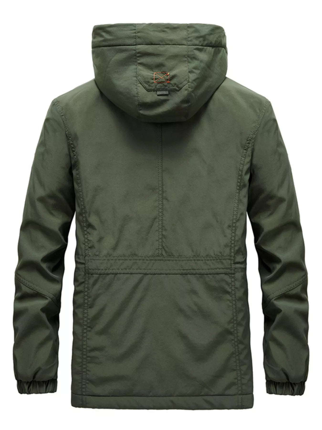 Men's Plus Size Zip Up Warm Hooded Parka Jacket - PBNJ FASHIONS