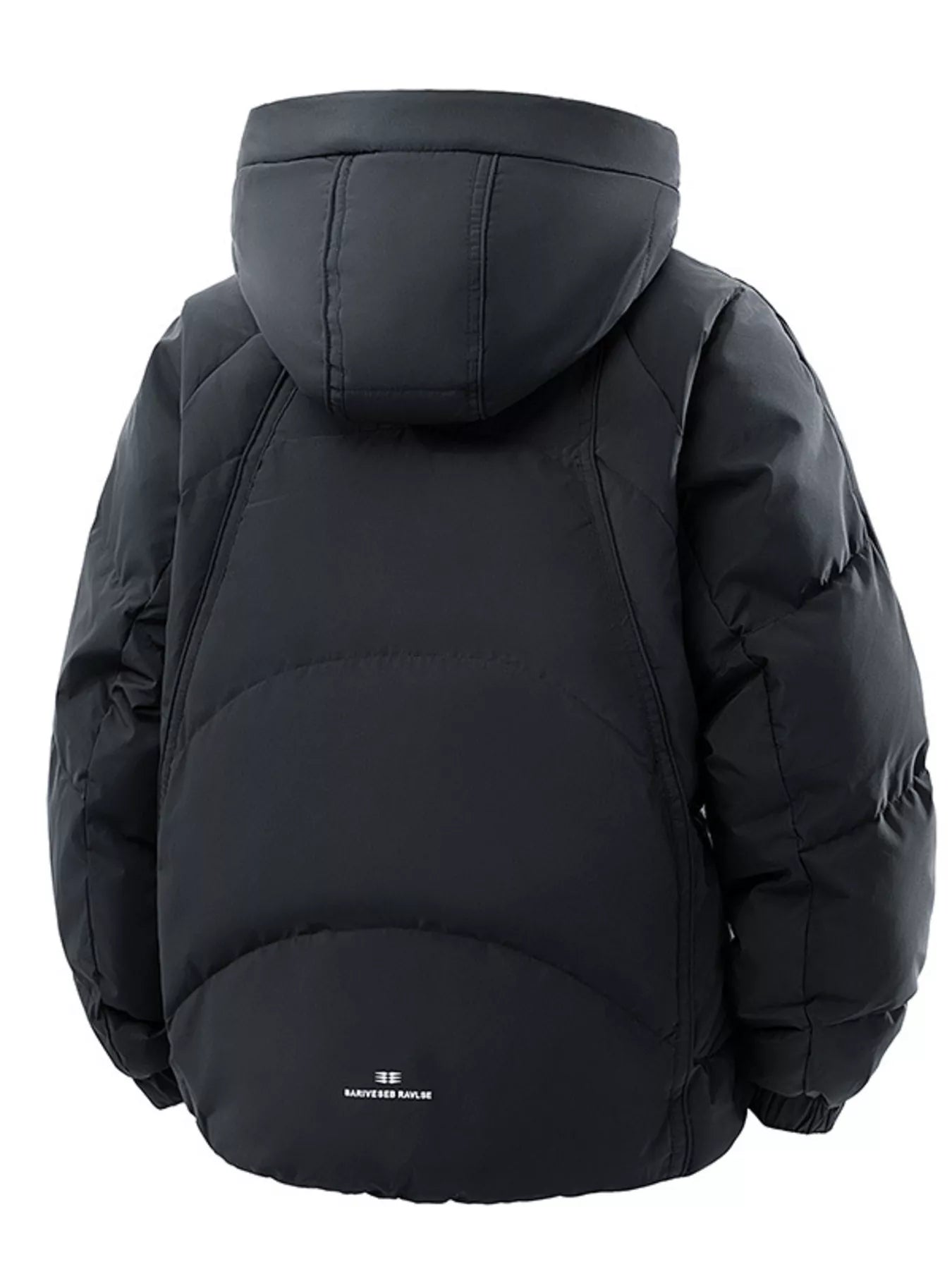 Men's Plus Size Snap Down Hooded Puffer Jacket - PBNJ FASHIONS