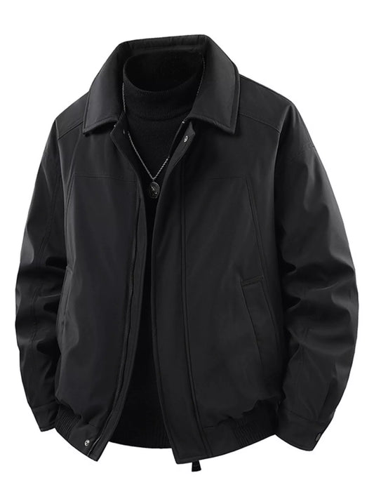 Men's Zip Up Casual Jacket - PBNJ FASHIONS
