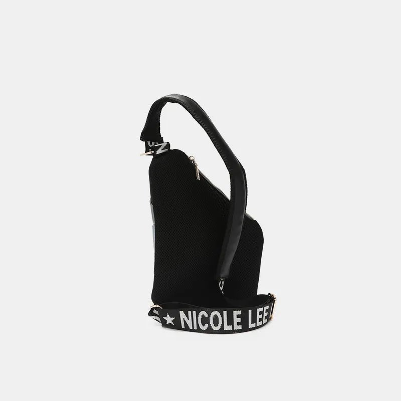 Nicole Lee USA Vegan Leather Leopard & Lip Pattern Crossbody Bag - PBNJ FASHIONS