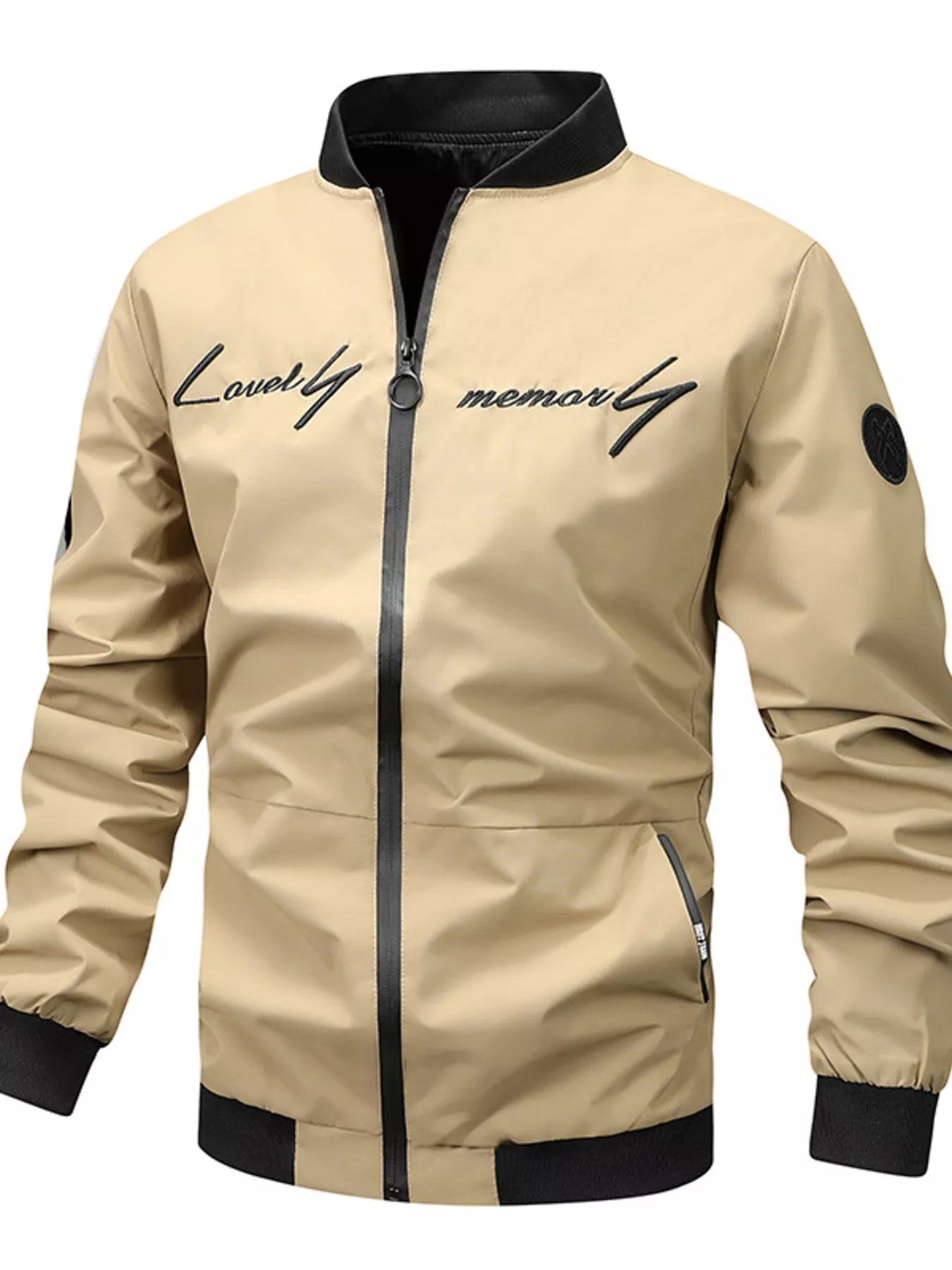 Men's Plus Size Zip Up Bomber Jacket - PBNJ FASHIONS