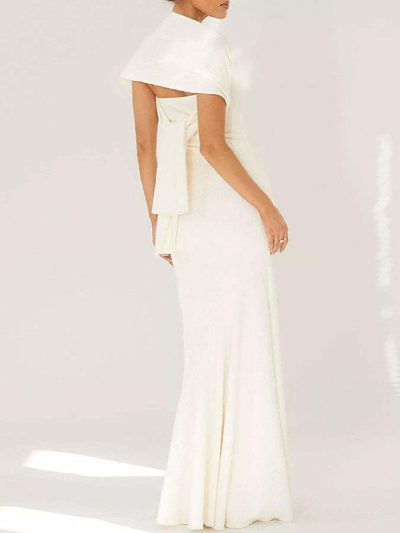 Elegant Strapless Mermaid Maxi Dress - Perfect for Special Occasions- - PBNJ FASHIONS