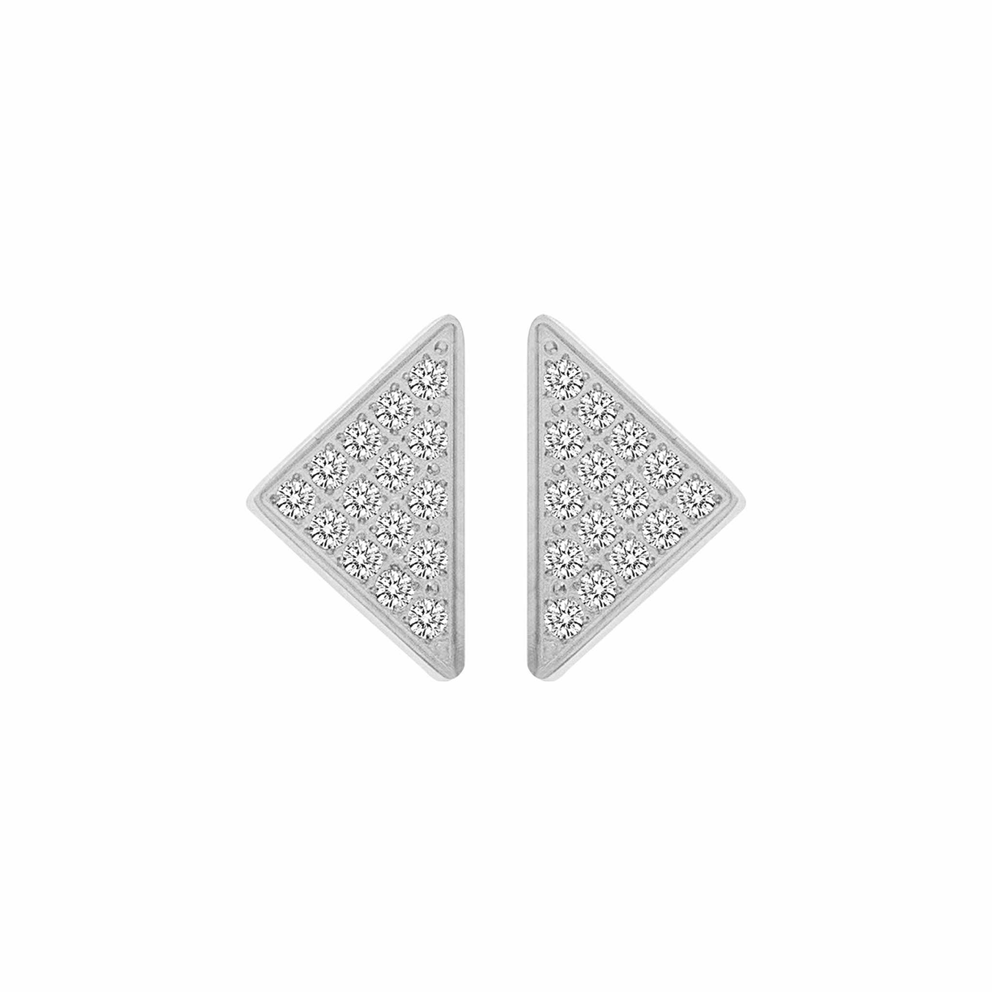ER113WL B.Tiff Large Pavé Supera Earrings - PBNJ FASHIONS