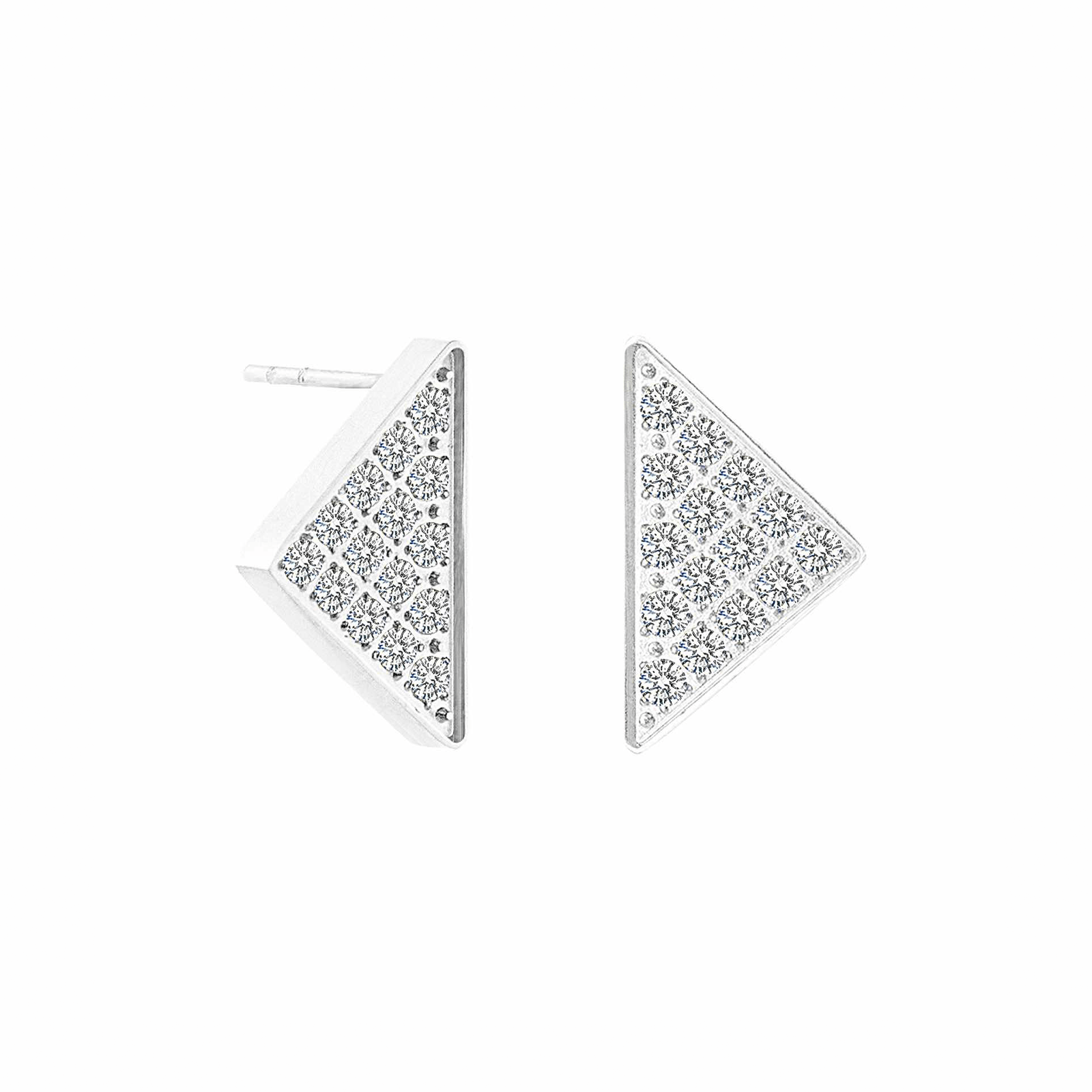 ER113WL B.Tiff Large Pavé Supera Earrings - PBNJ FASHIONS