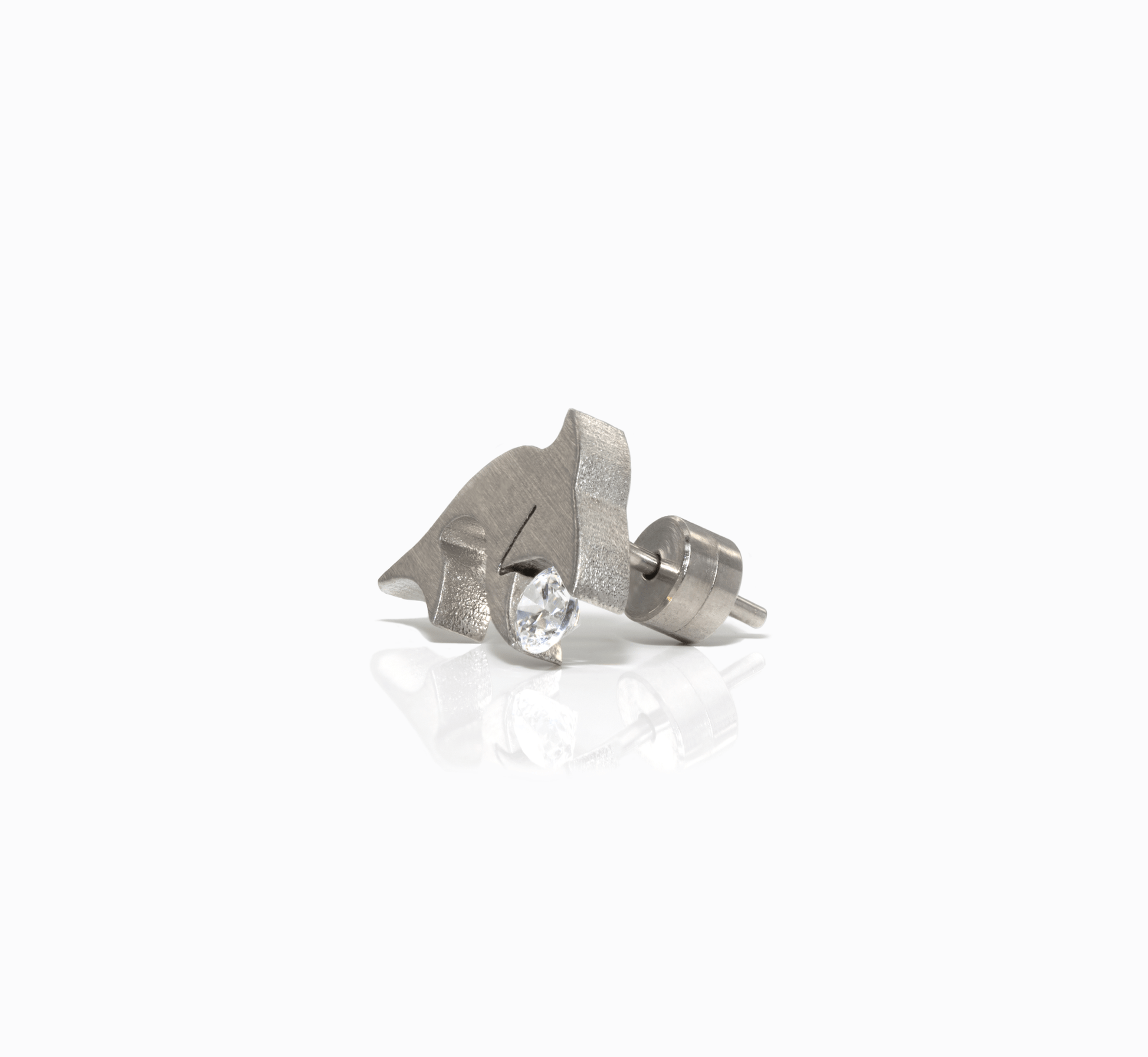 ER119W B.Tiff Shark Earrings - PBNJ FASHIONS