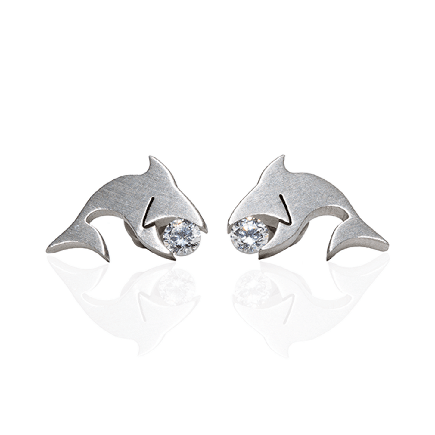 ER119W B.Tiff Shark Earrings - PBNJ FASHIONS