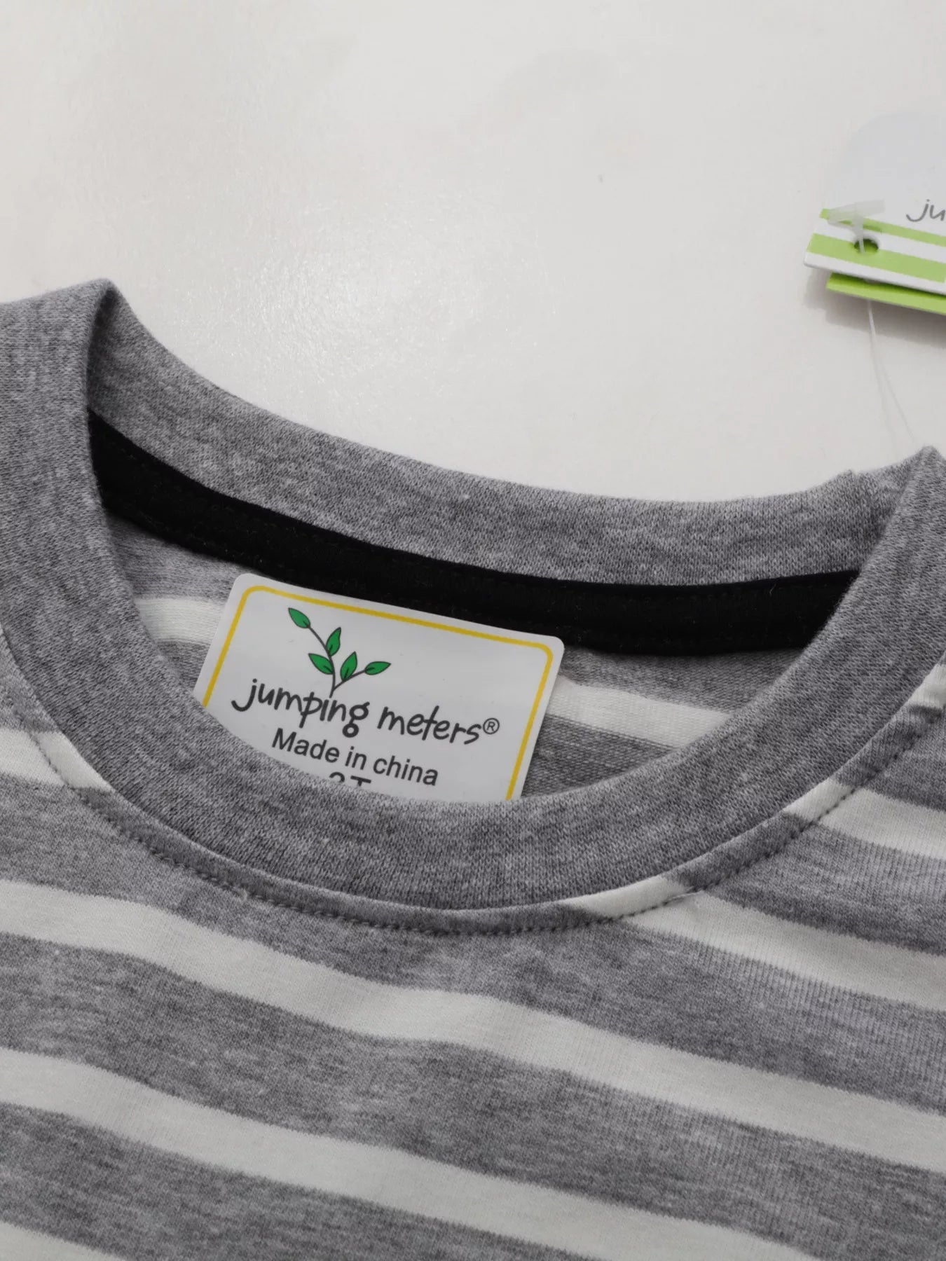 Exciting Excavator Striped Cotton T-Shirt for Kids - Premium Comfort, Vibrant Design - Dark Gray-2T- - PBNJ FASHIONS