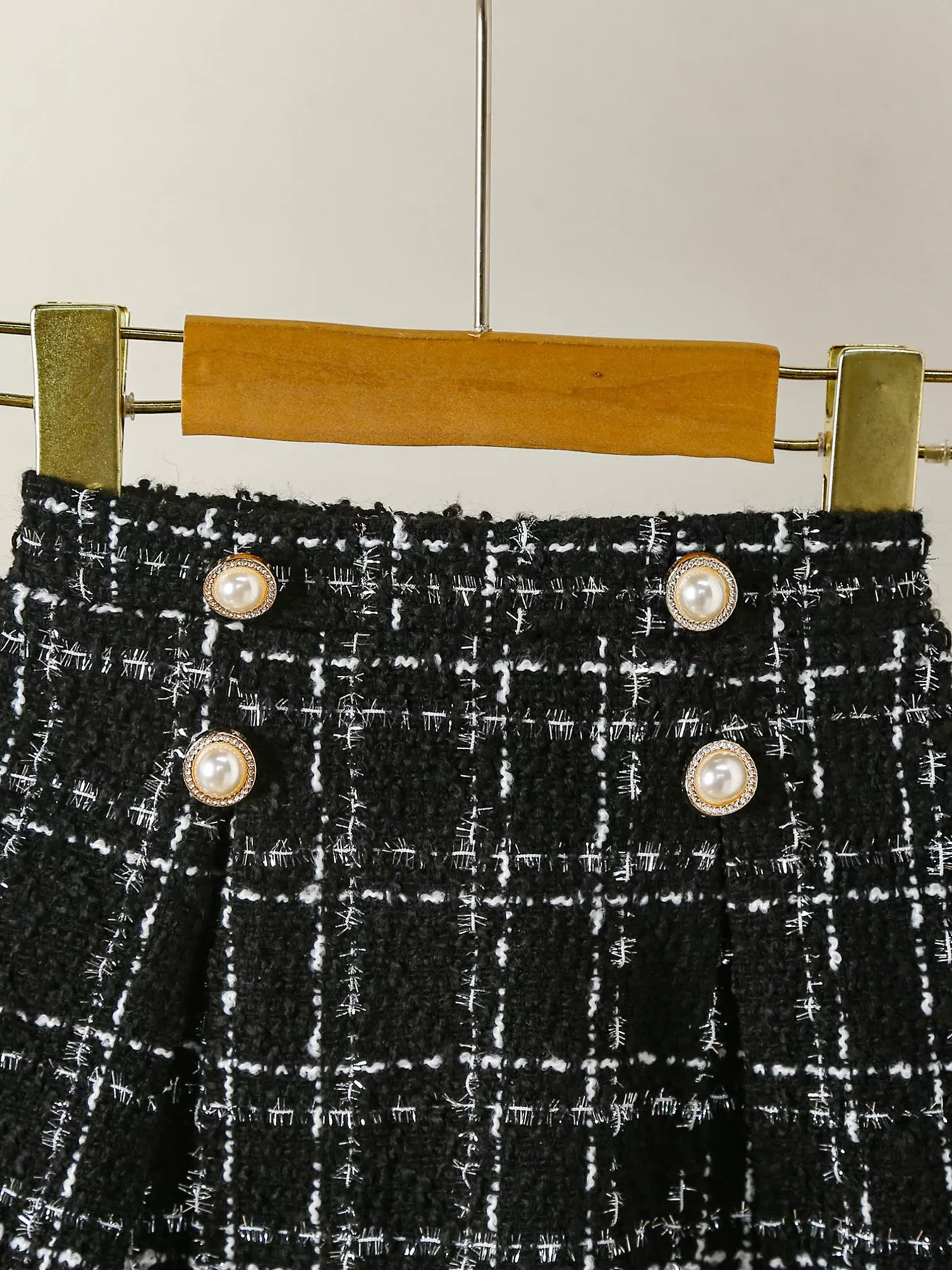 Children's Plaid Heart Top and Skirt Set - PBNJ FASHIONS