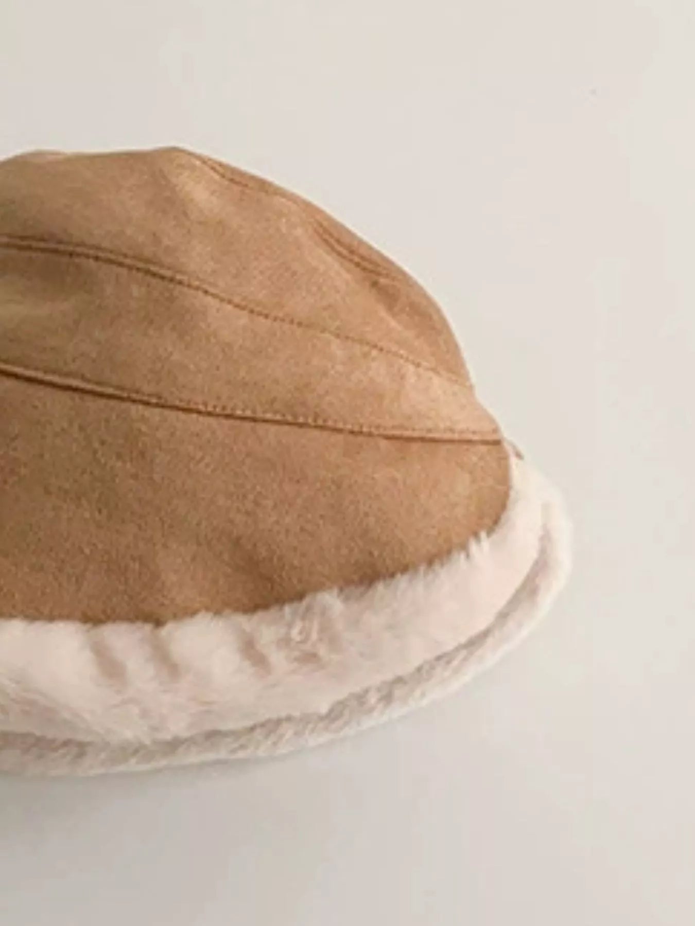 Children's Warm Plush Trim Bucket Hat - PBNJ FASHIONS