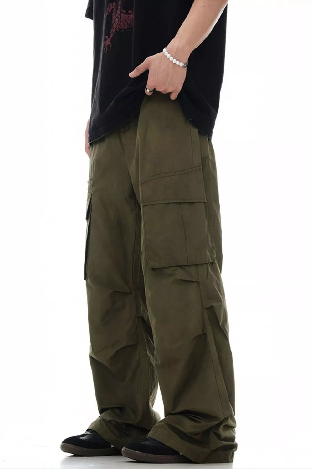 Men's Relaxed Fit Cargo Pants - PBNJ FASHIONS