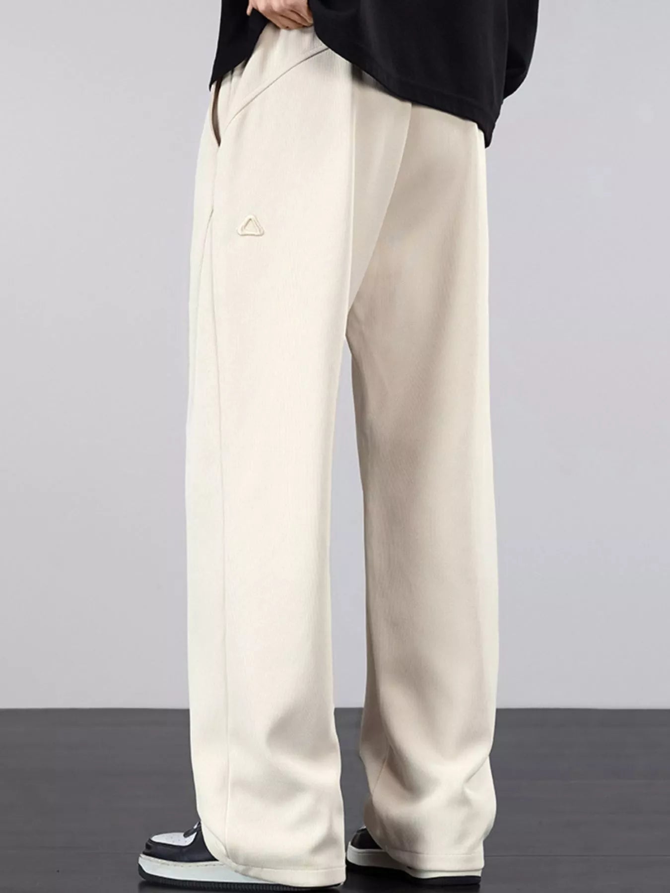 Men's Plus Size Casual Drawstring Wide Leg Pants - PBNJ FASHIONS