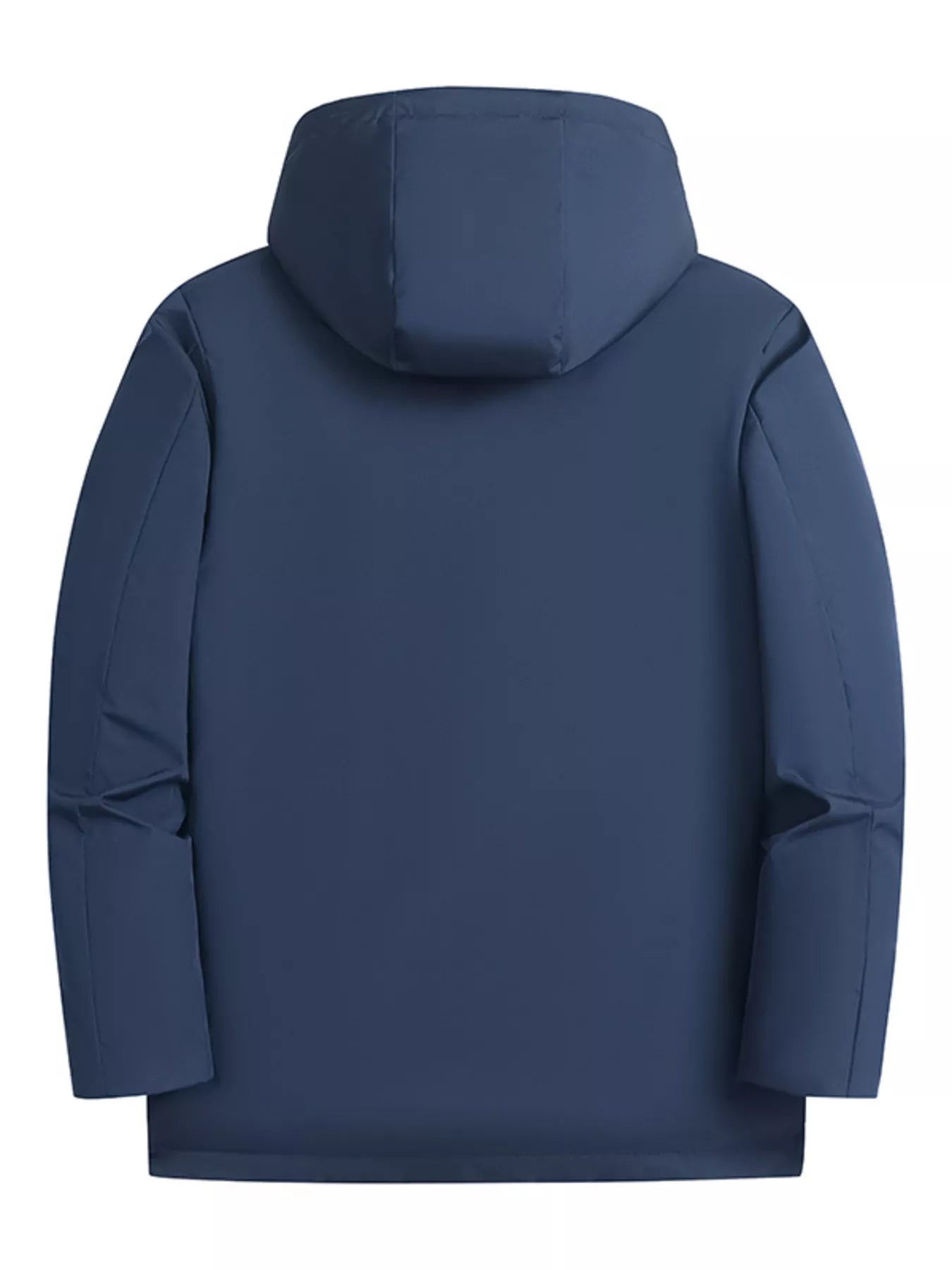 Men's Plus Size Fleece Lined Hooded Winter Coat - PBNJ FASHIONS