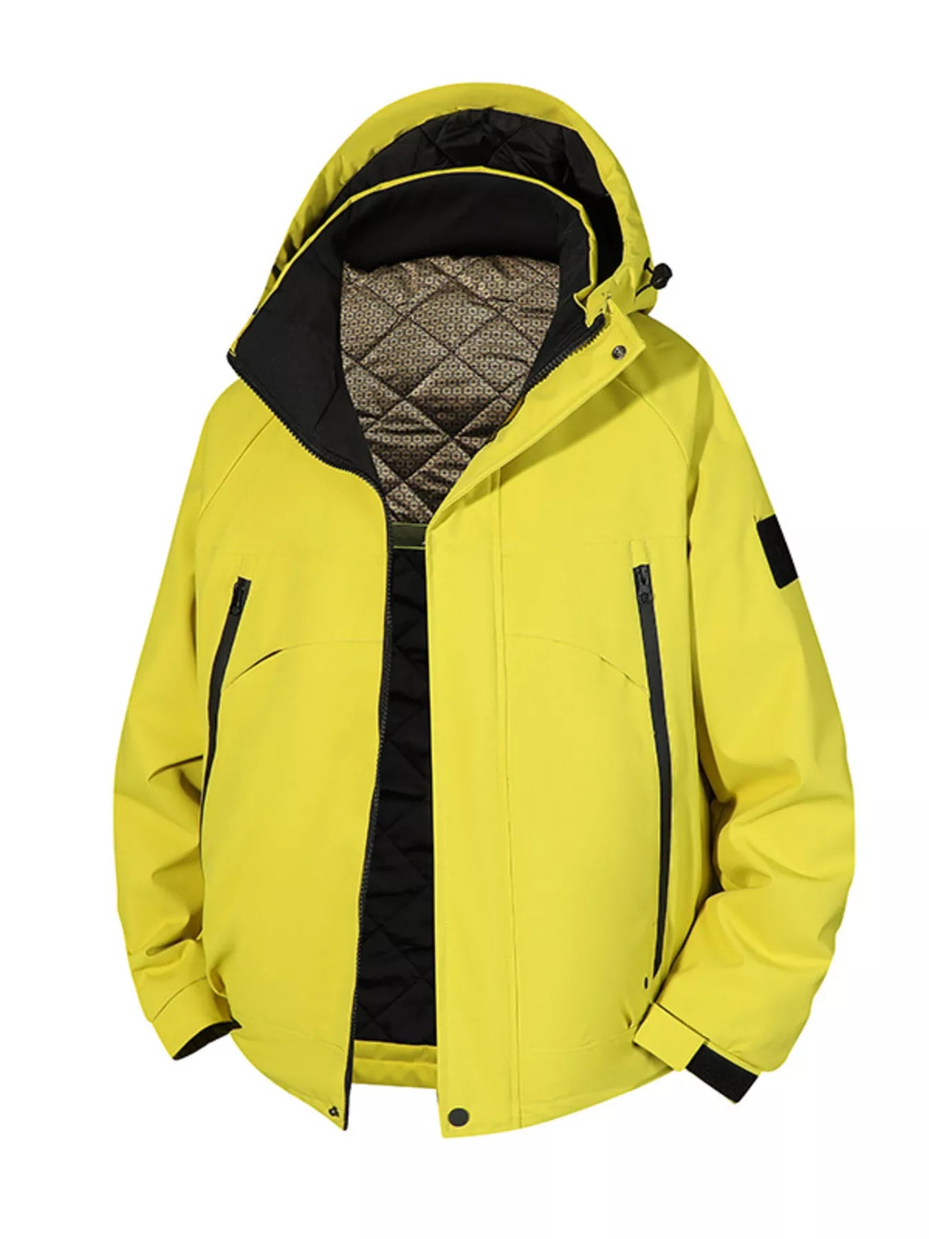 Men's Full Size Hooded Zip Up Winter Jacket Plus Size - PBNJ FASHIONS