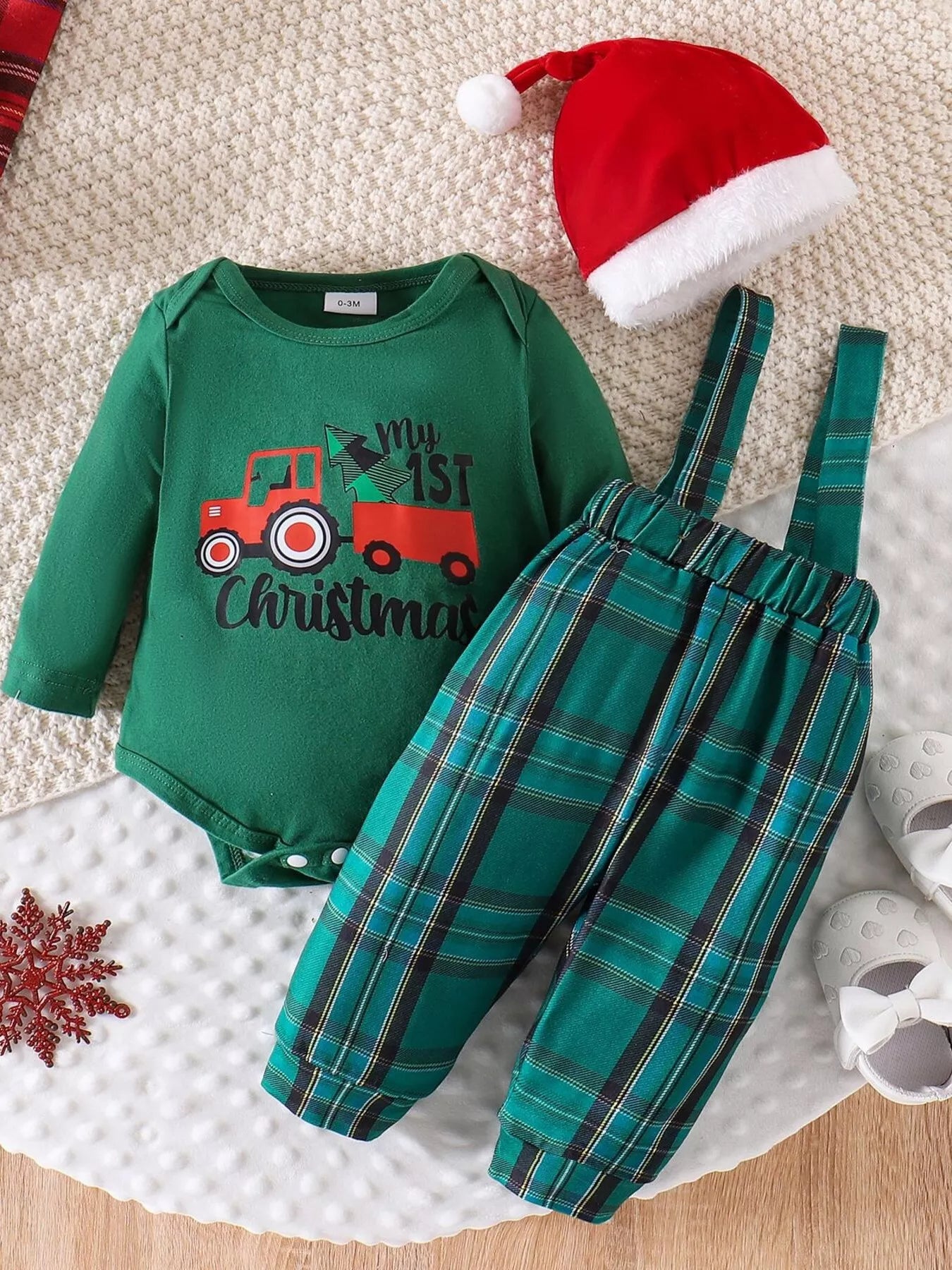 Children's First Christmas Outfit Set - PBNJ FASHIONS
