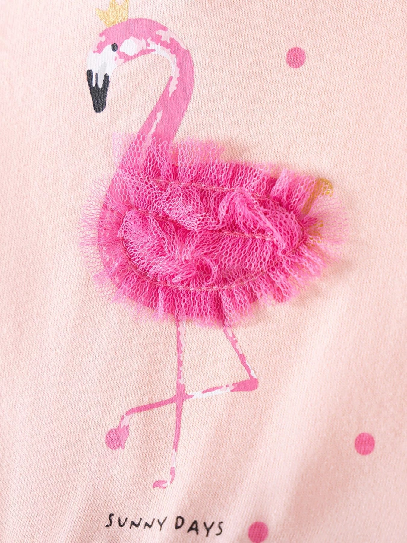 Children's Flamingo Tulle Dress - PBNJ FASHIONS