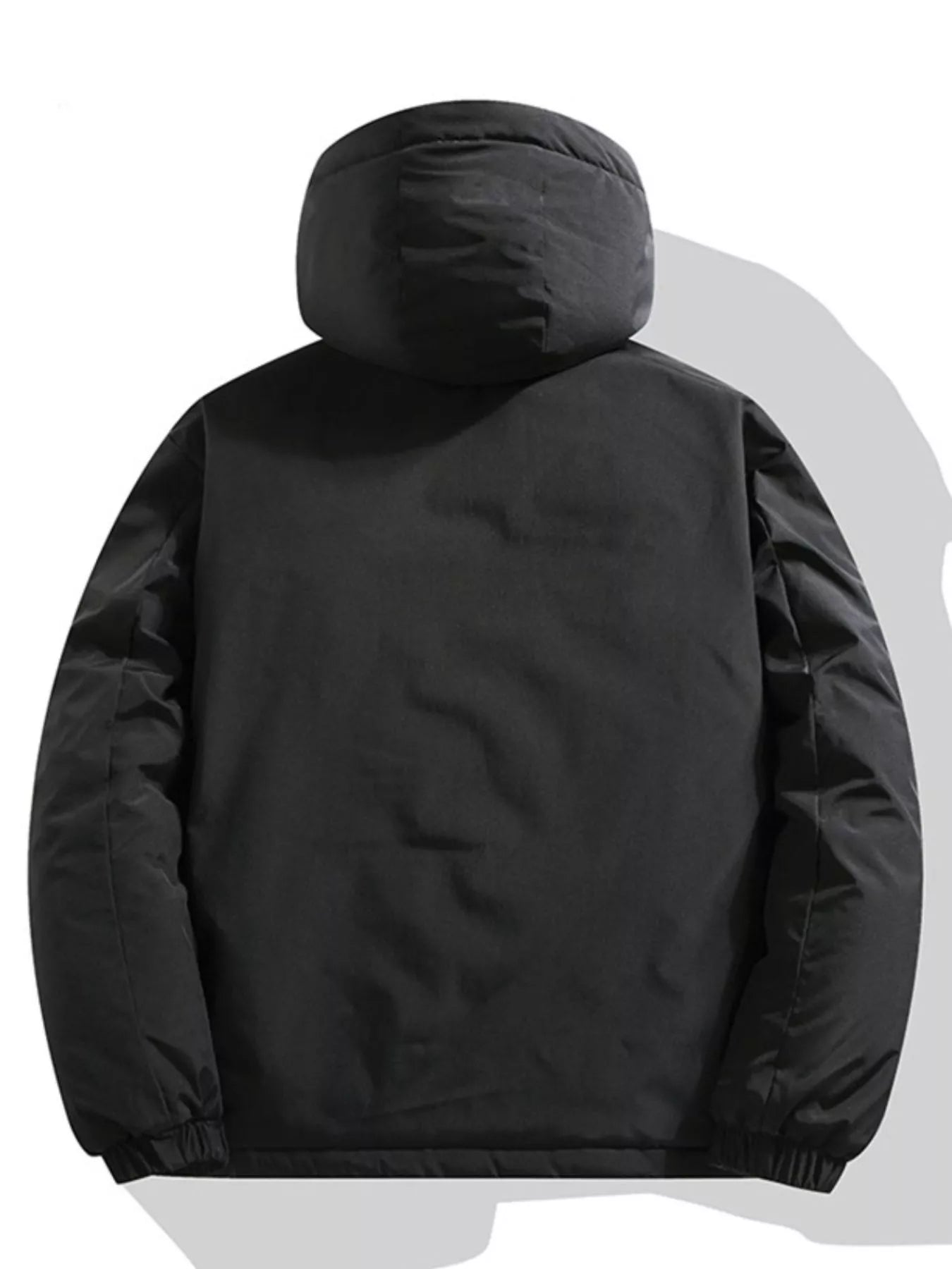 Men's Full Size Hooded Padded Winter Coat Plus Size - PBNJ FASHIONS